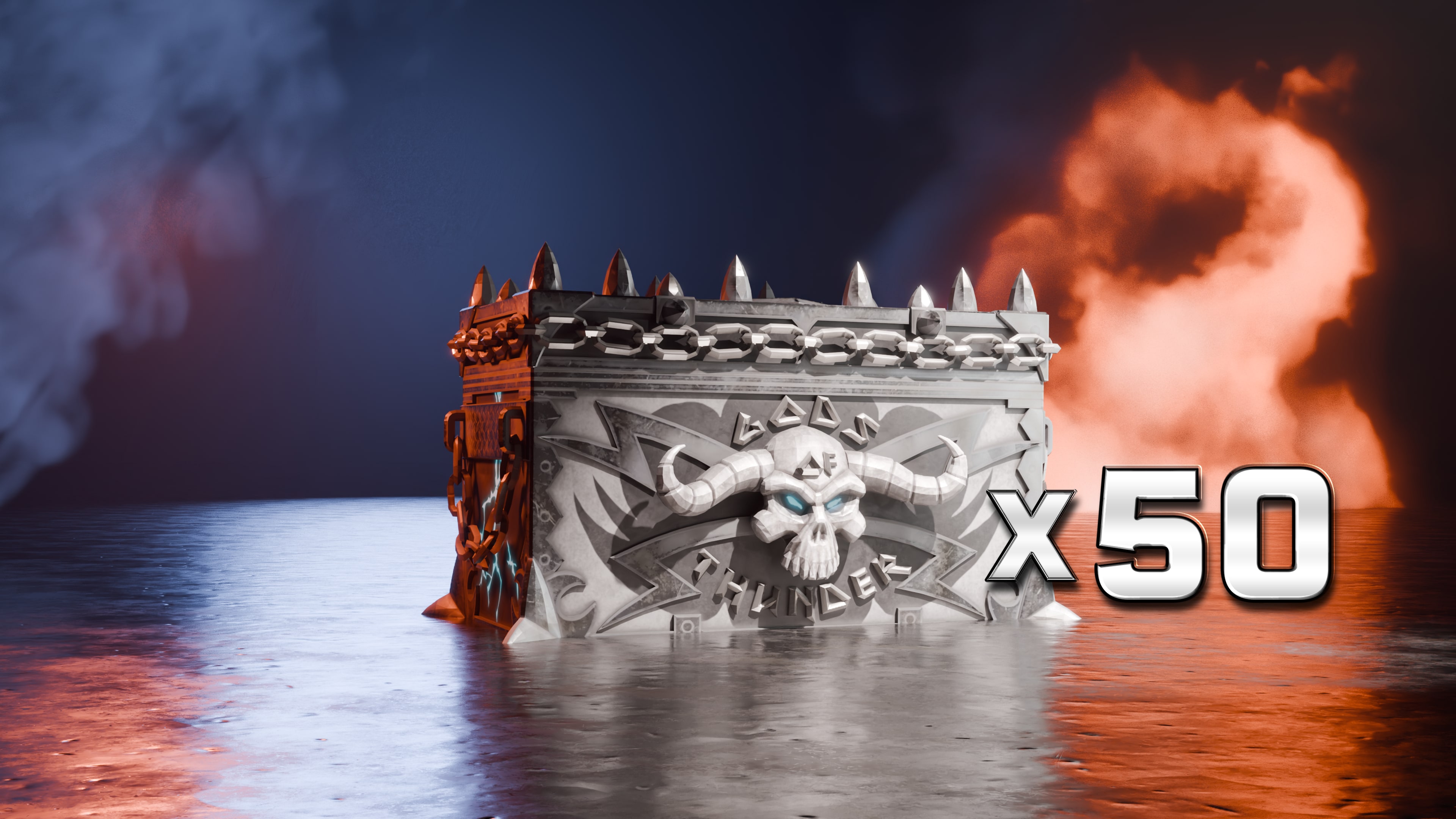 World of Tanks Modern Armor - 50 صندوق حرب Gods of Thunder