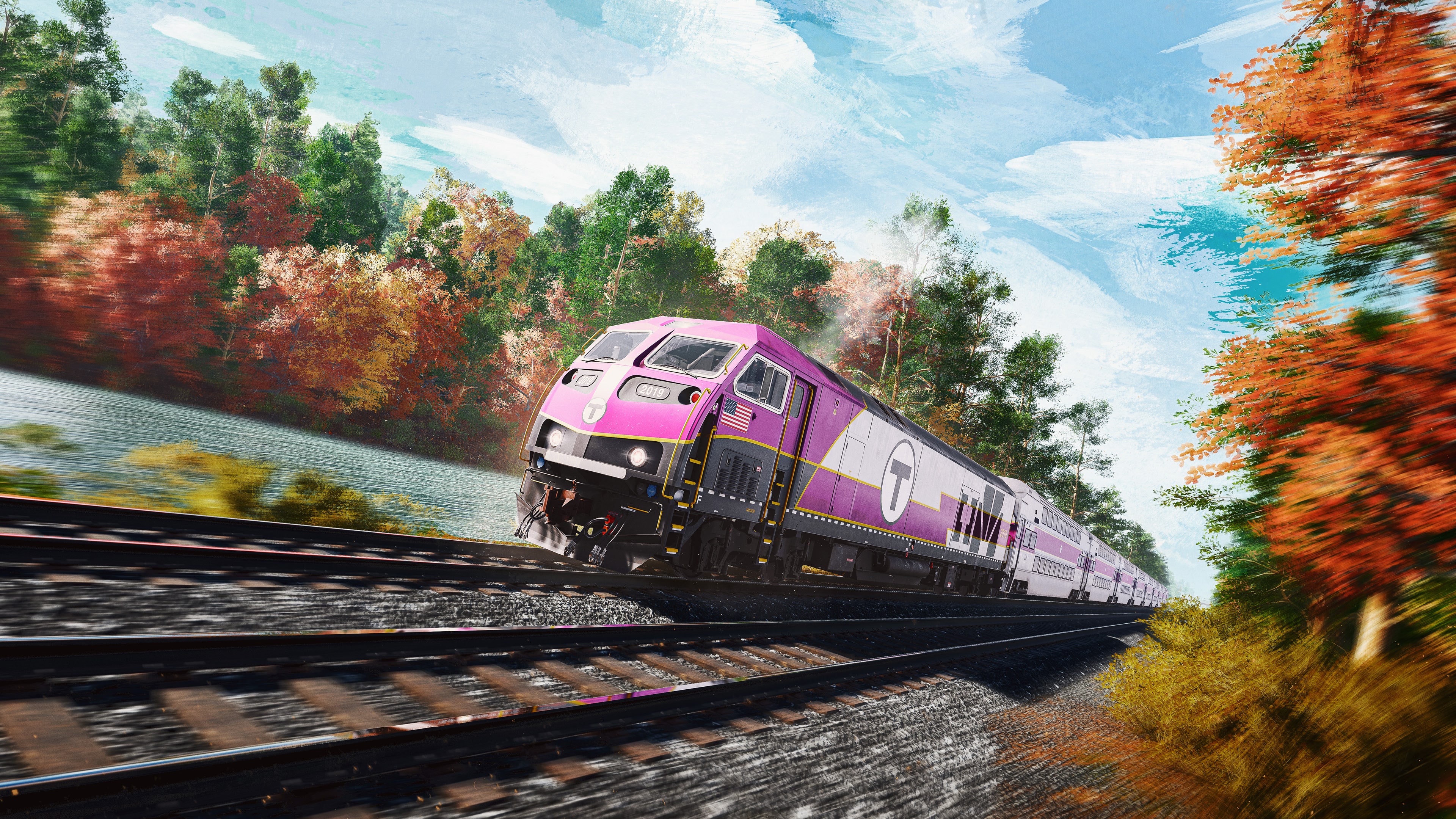 Train Sim World 6: MBTA Commuter: Boston - Framingham/Worcester Line Route Add-On