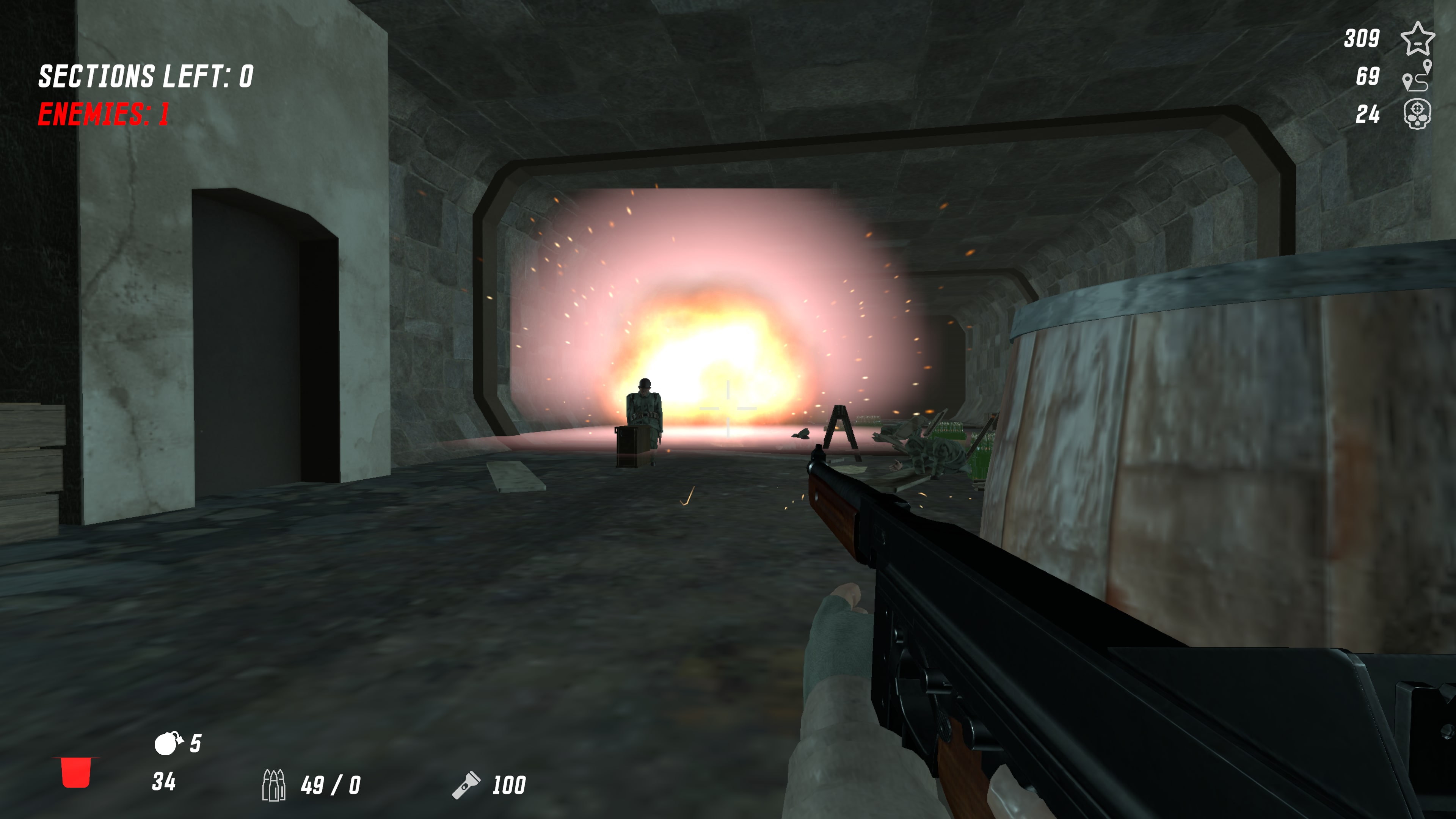 #10. Bunkers 1944 FPS (PlayStation) Göre: Benoit Varasse trading as Pix Arts