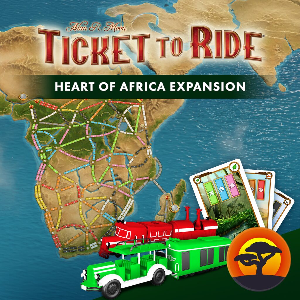 Ticket to Ride®: Heart of Africa Expansion