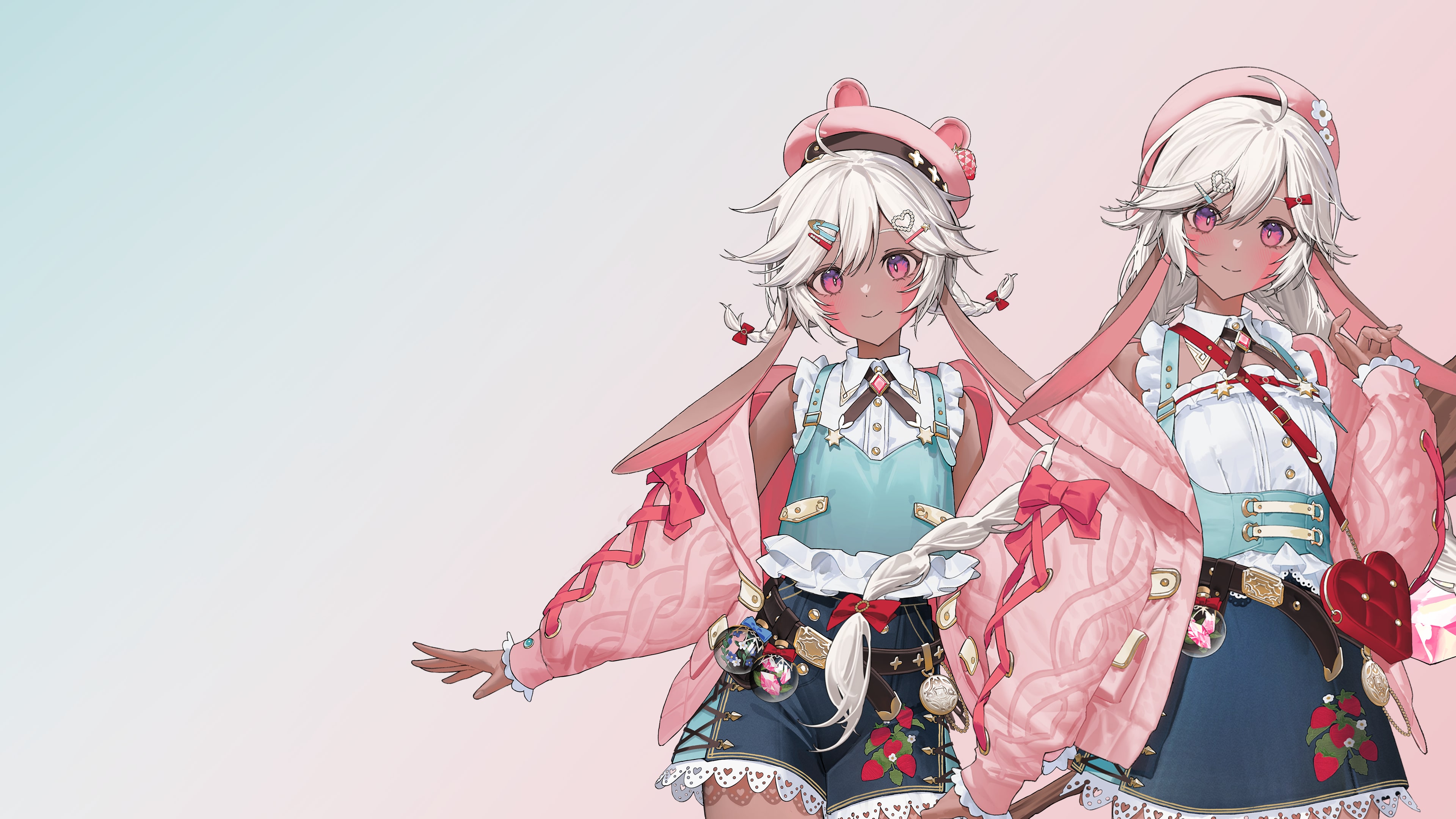WitchSpring R Costume - Fluffy Peach Set