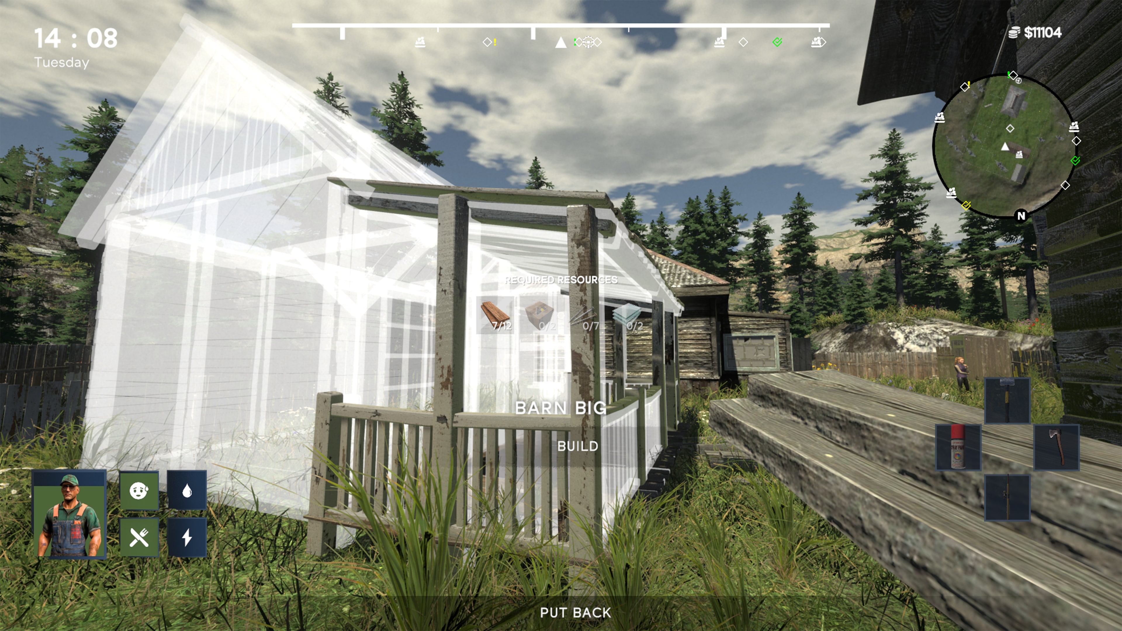 #5. Scandinavian Cottage Survival Simulator (PlayStation) De: IORDER SRL