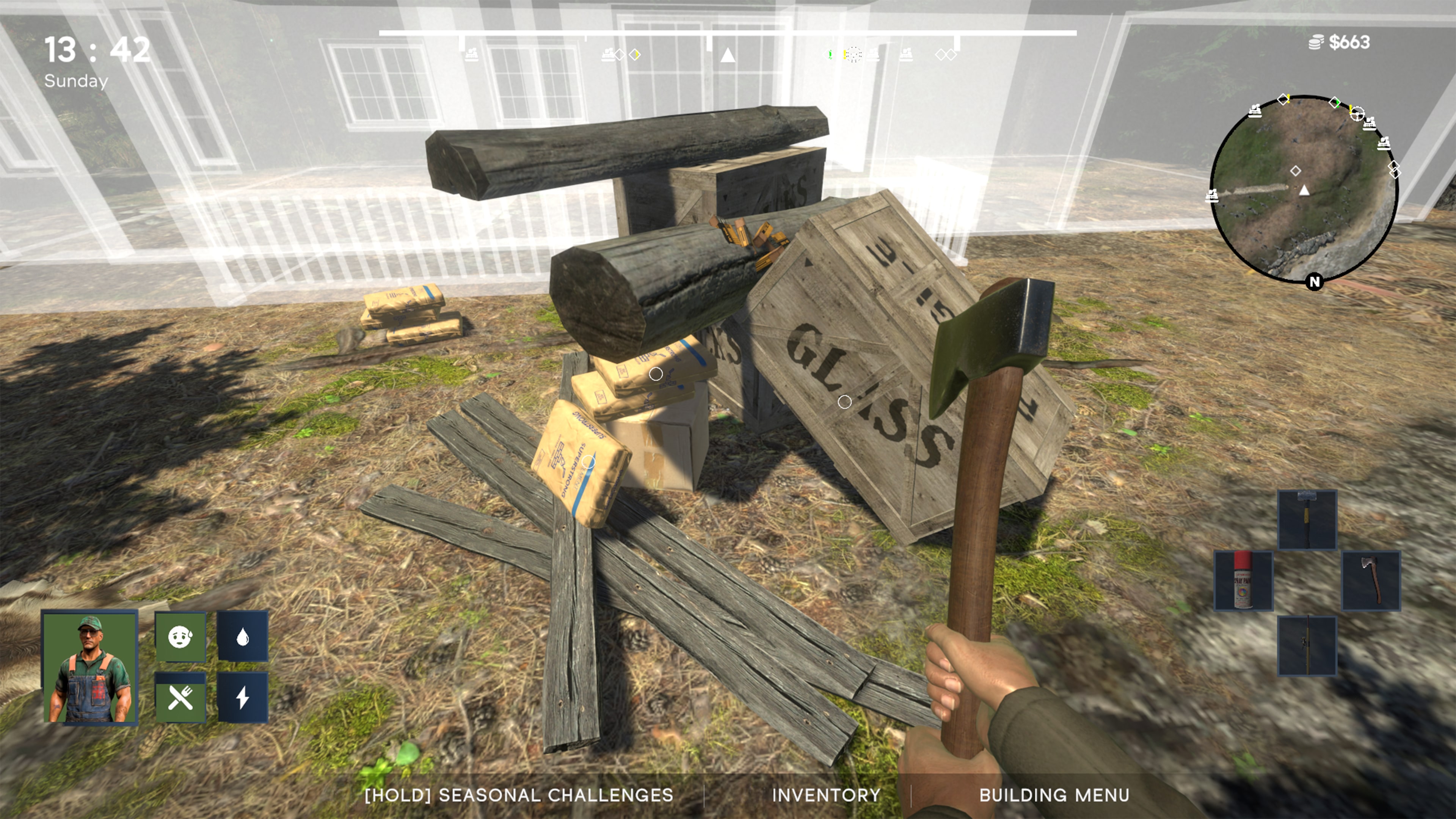 #9. Scandinavian Cottage Survival Simulator (PlayStation) De: IORDER SRL