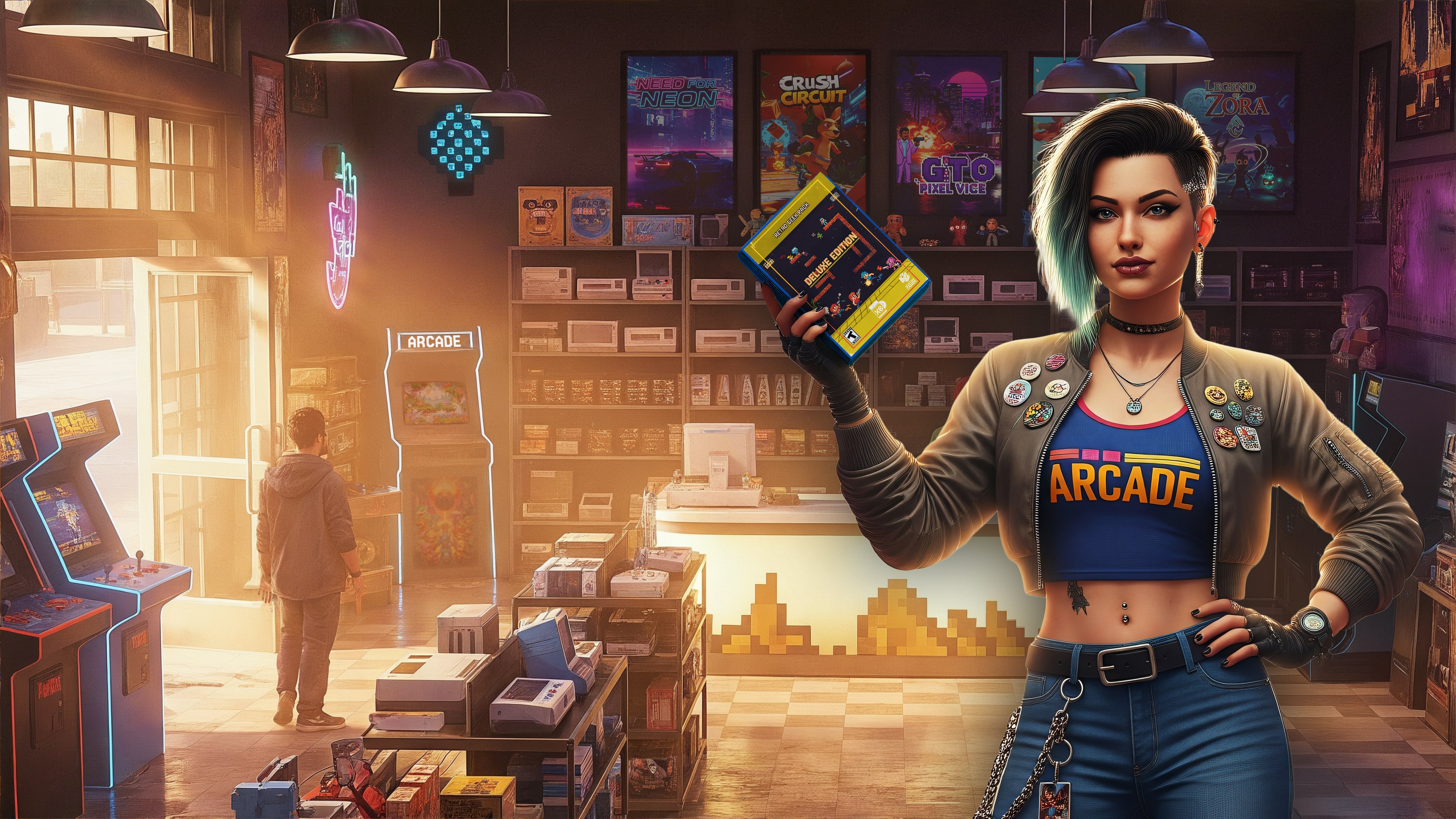 Retro Geek Shop Simulator