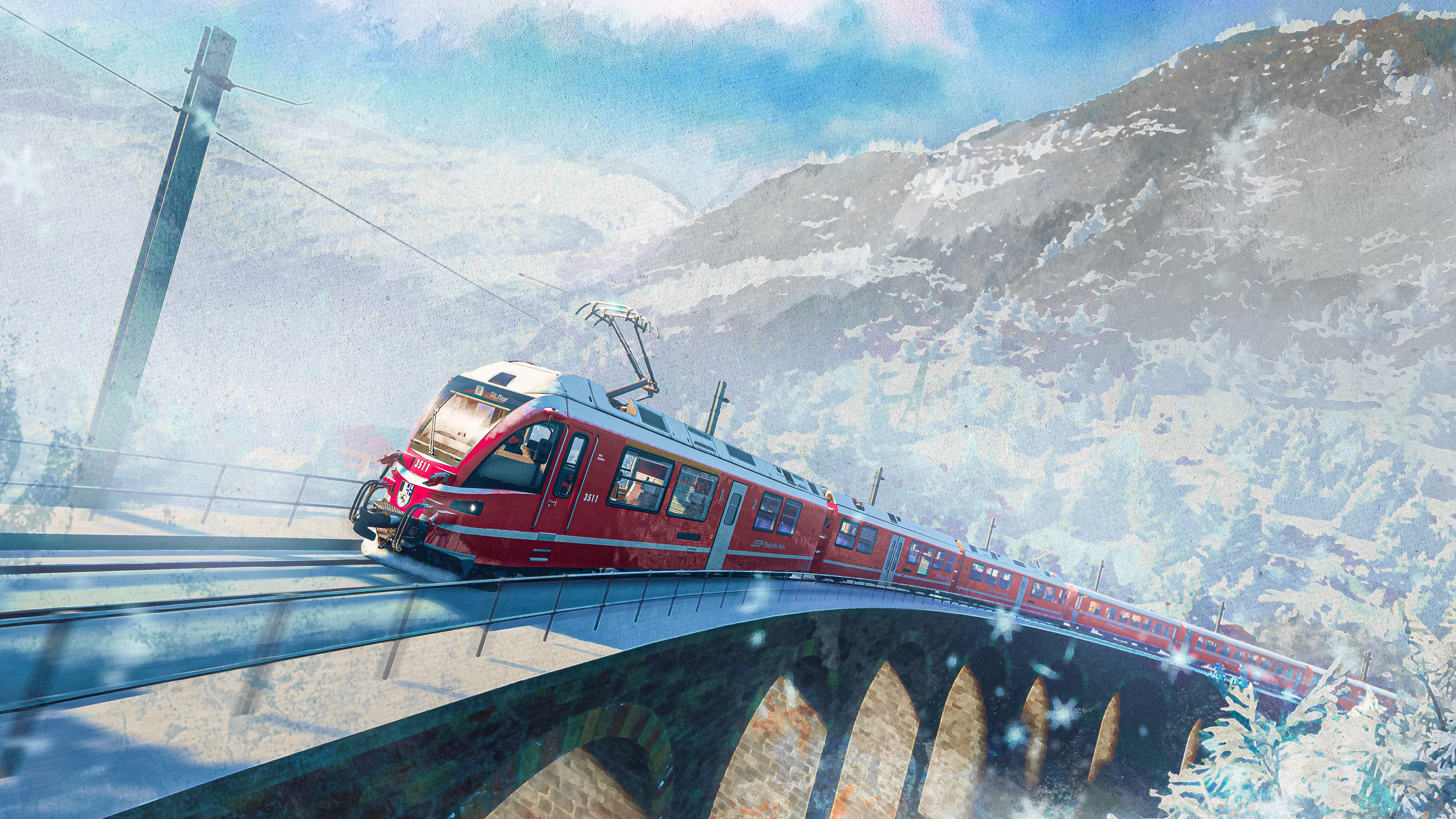 Train Sim World® 6: Berninalinie: Tirano - Ospizio Bernina Route Add-On