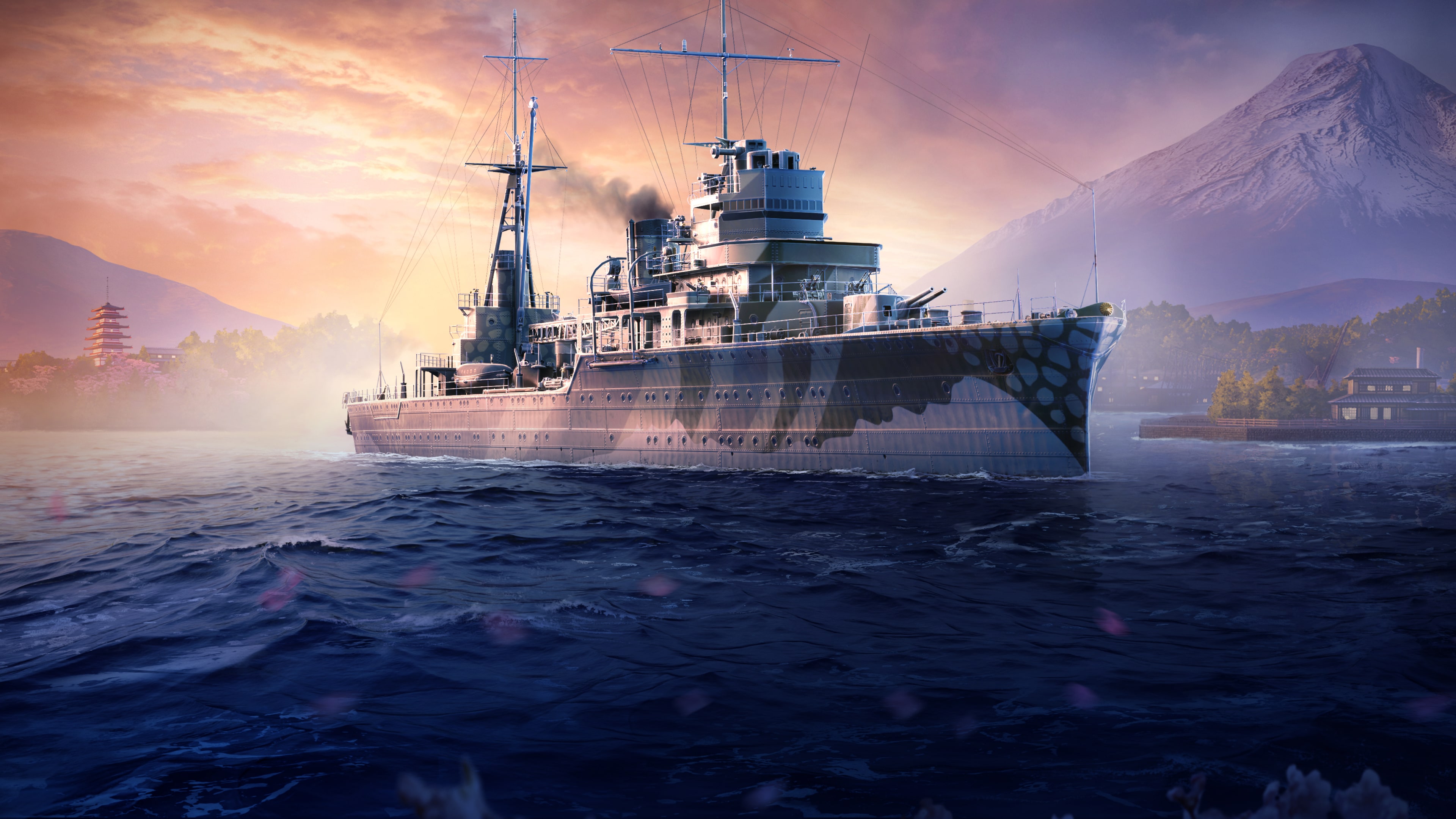Dusk in the Pacific — PS5® World of Warships: Legends
