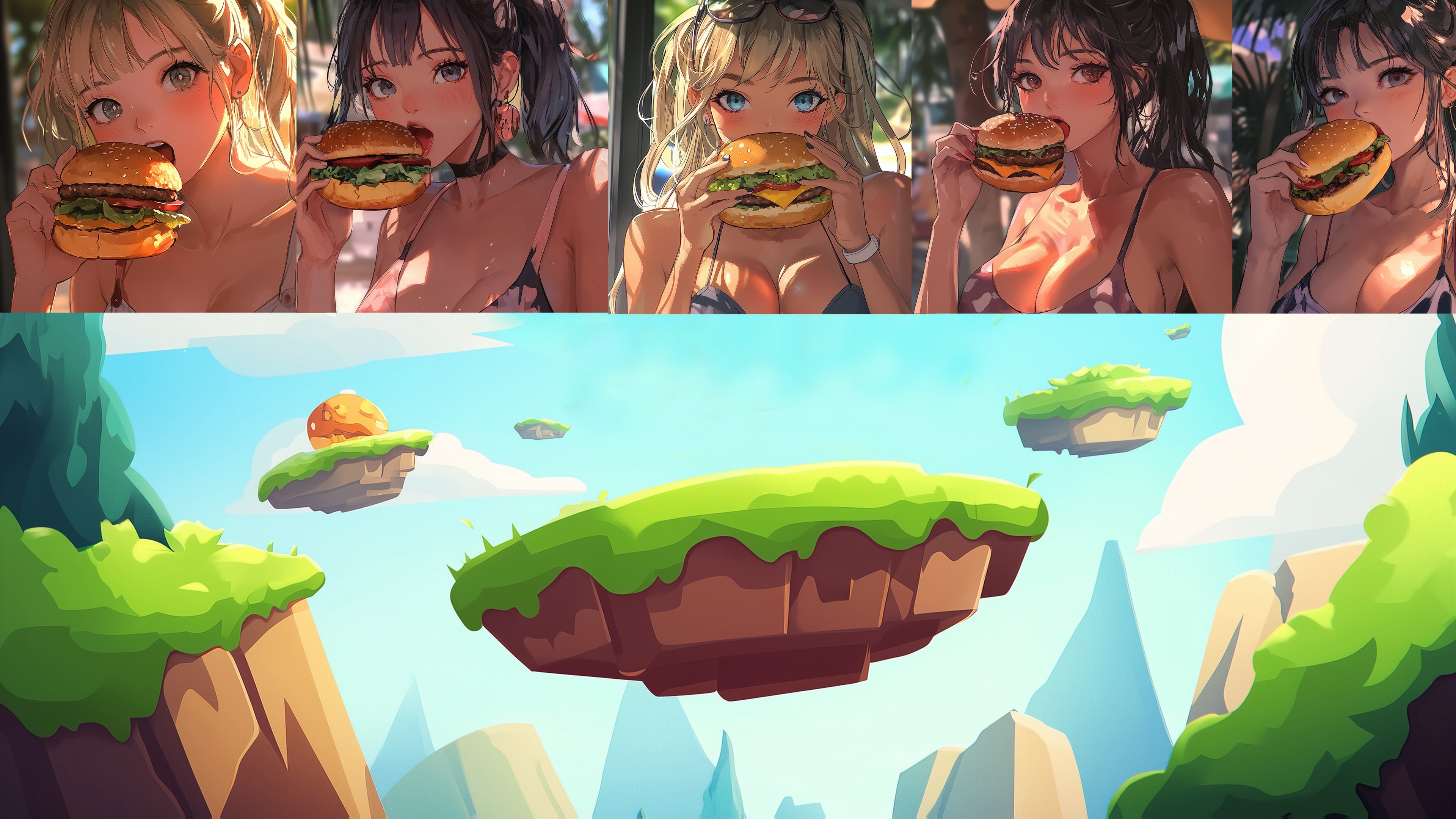 Burger Bounce 5 Avatar Bundle