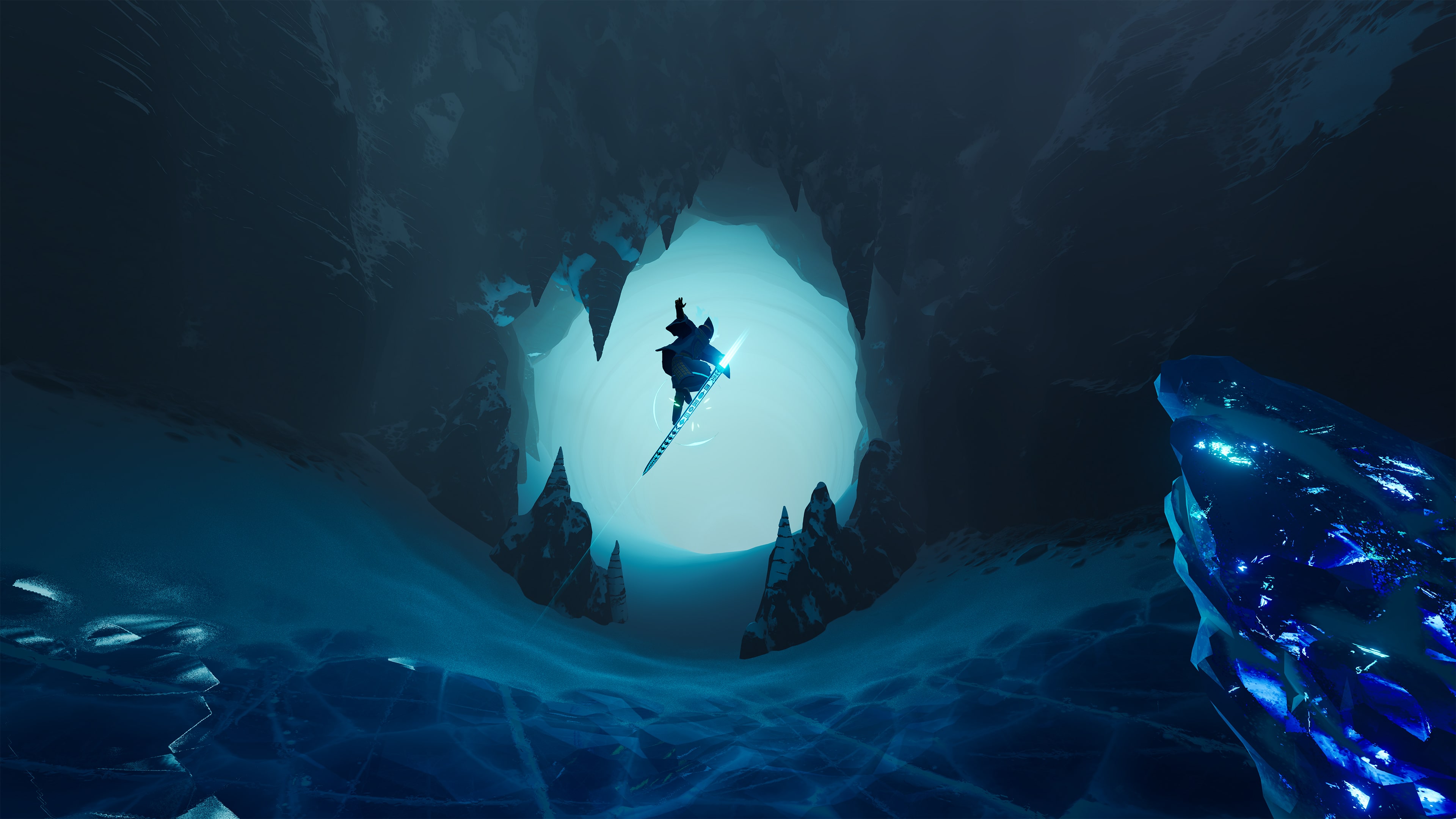 #9. Sword of the Sea (PlayStation) بواسطة: Giant Squid, Inc.