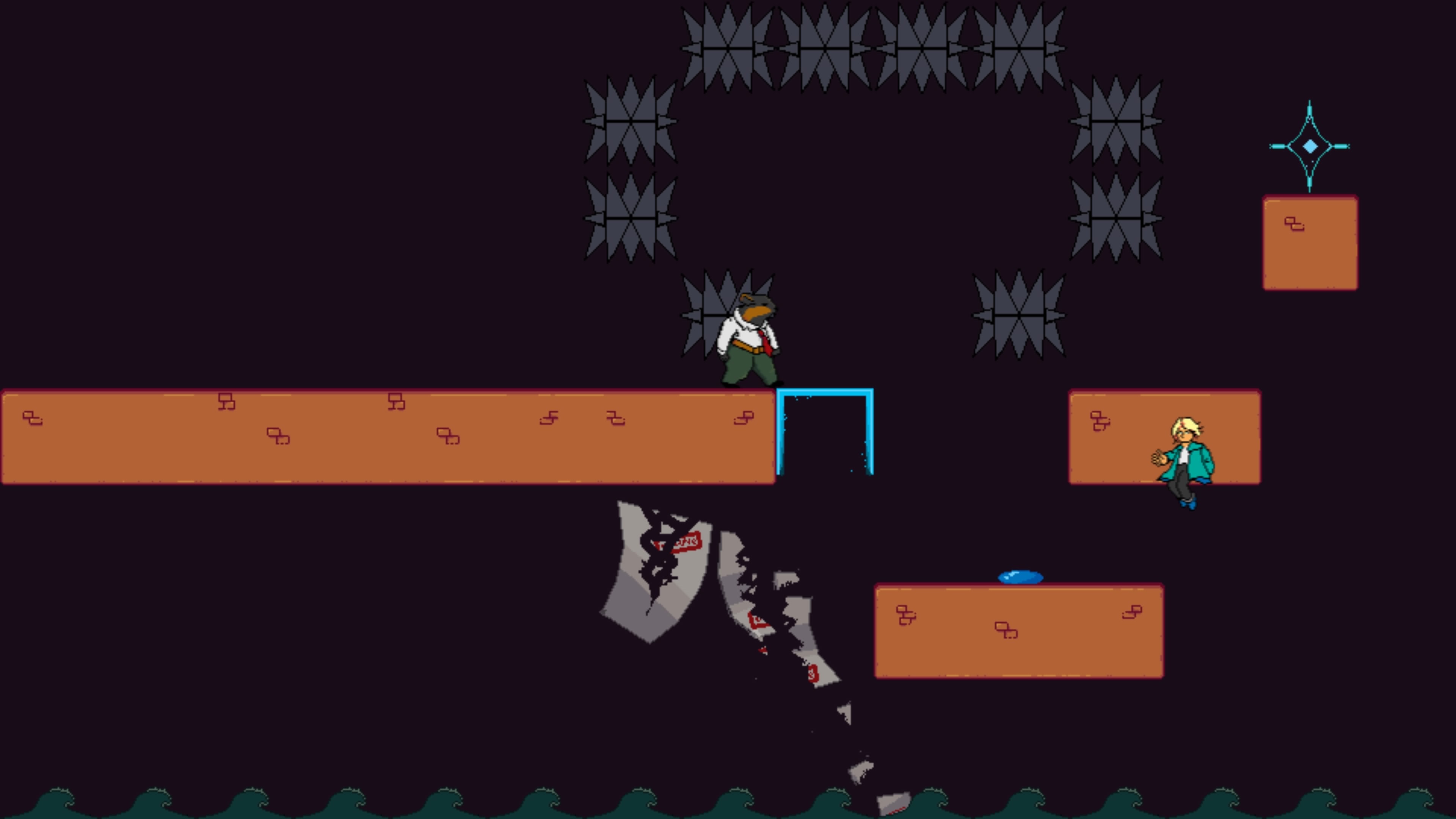 #4. Don't Fall: aleph Refresh (PlayStation) By: Acyntha