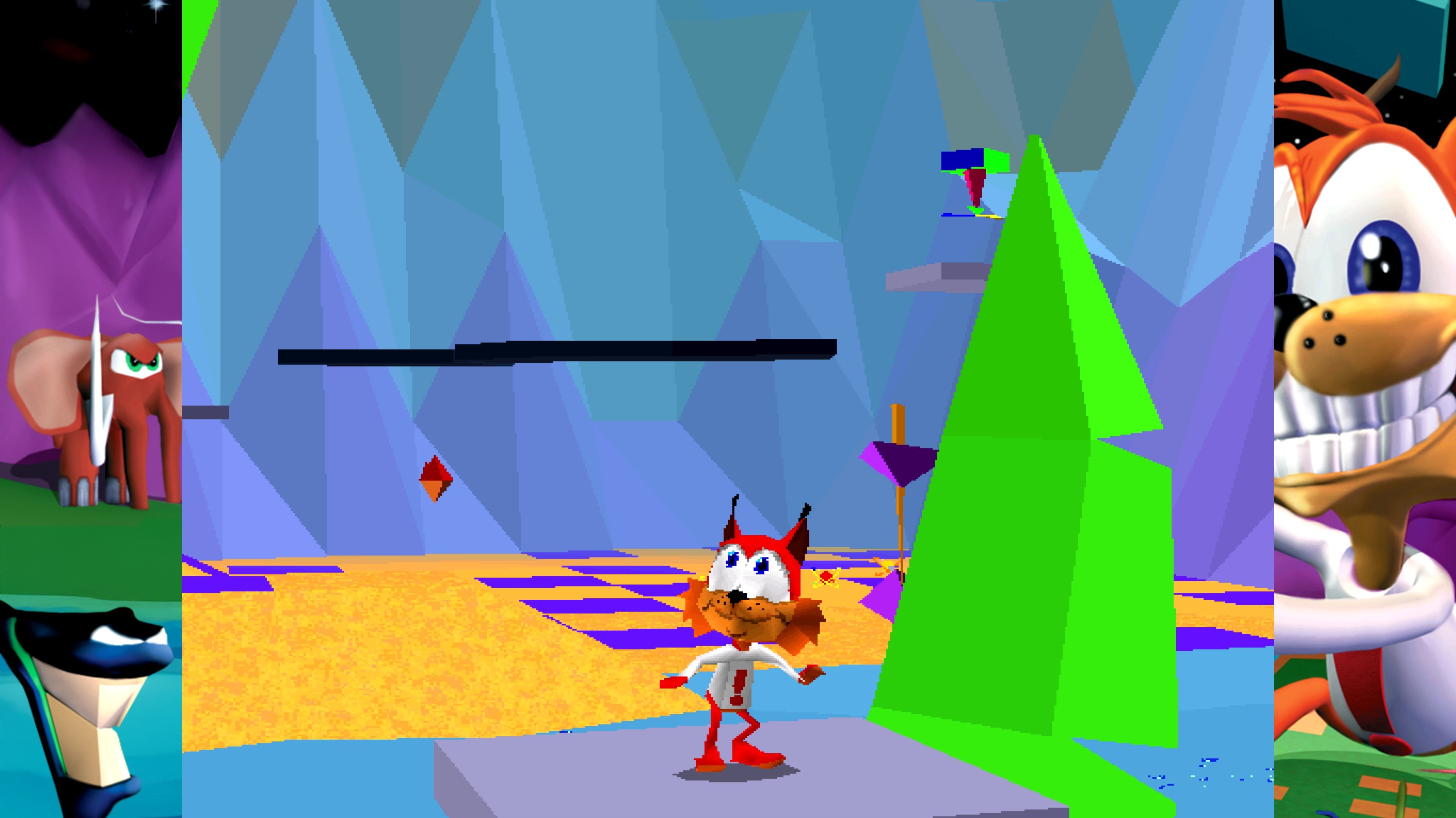 #3. Bubsy in: The Purrfect Collection (PlayStation) Podle: Atari Inc.