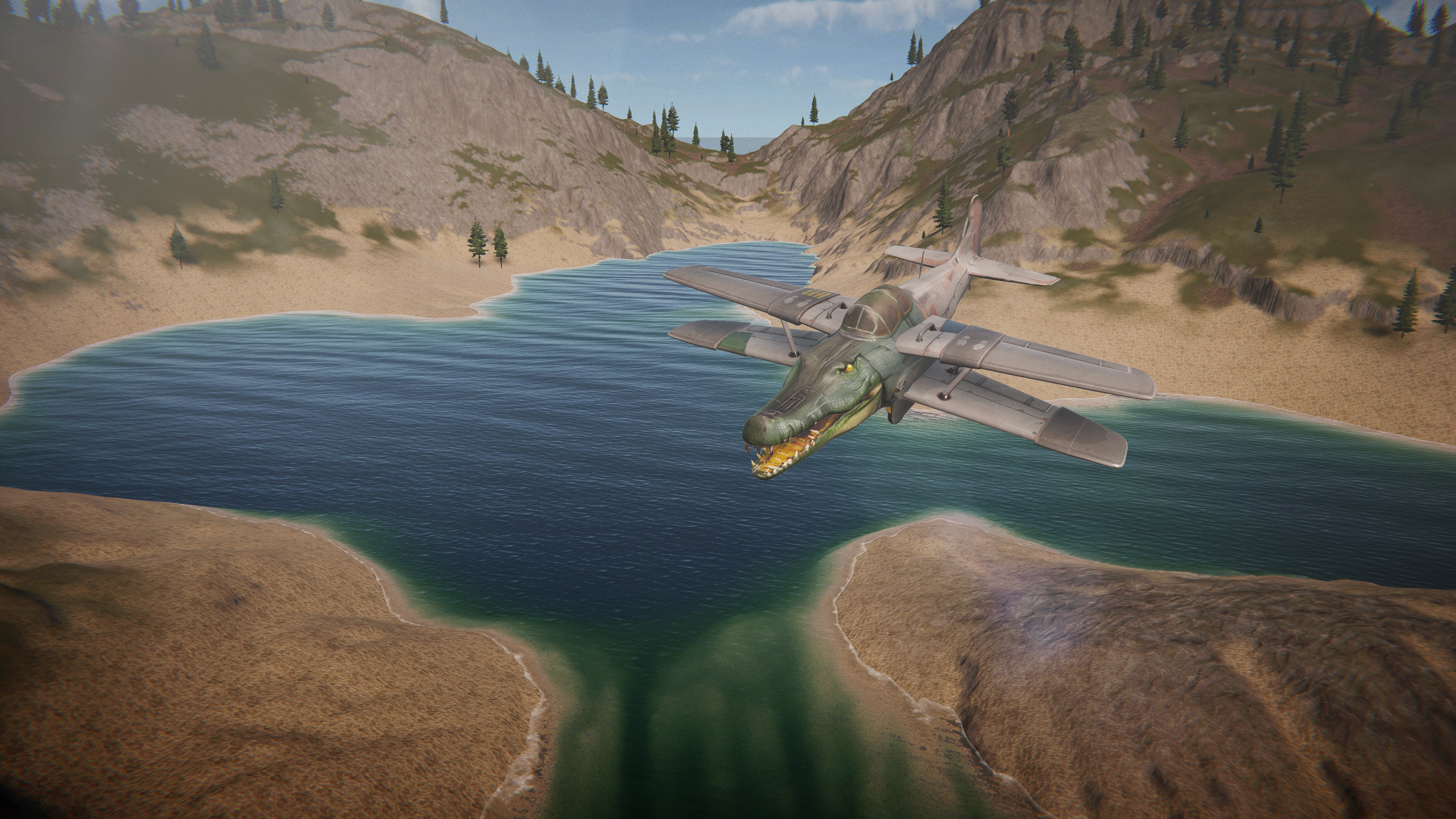 #8. BOMBORDIRO CROCODILO Flight Simulator (PlayStation) بواسطة: CGI LAB SRL
