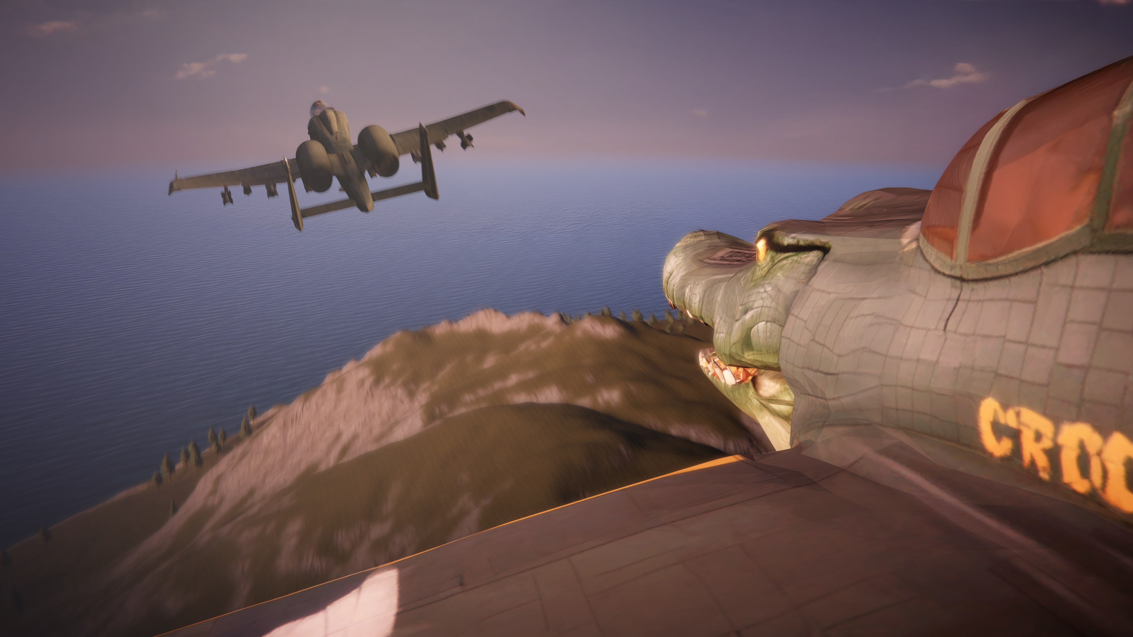 #7. BOMBORDIRO CROCODILO Flight Simulator (PlayStation) بواسطة: CGI LAB SRL