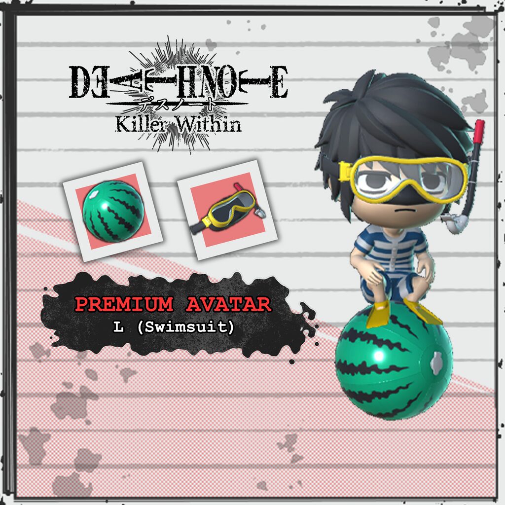 DEATH NOTE Killer Within - Premium Avatar: L (Swimsuit)