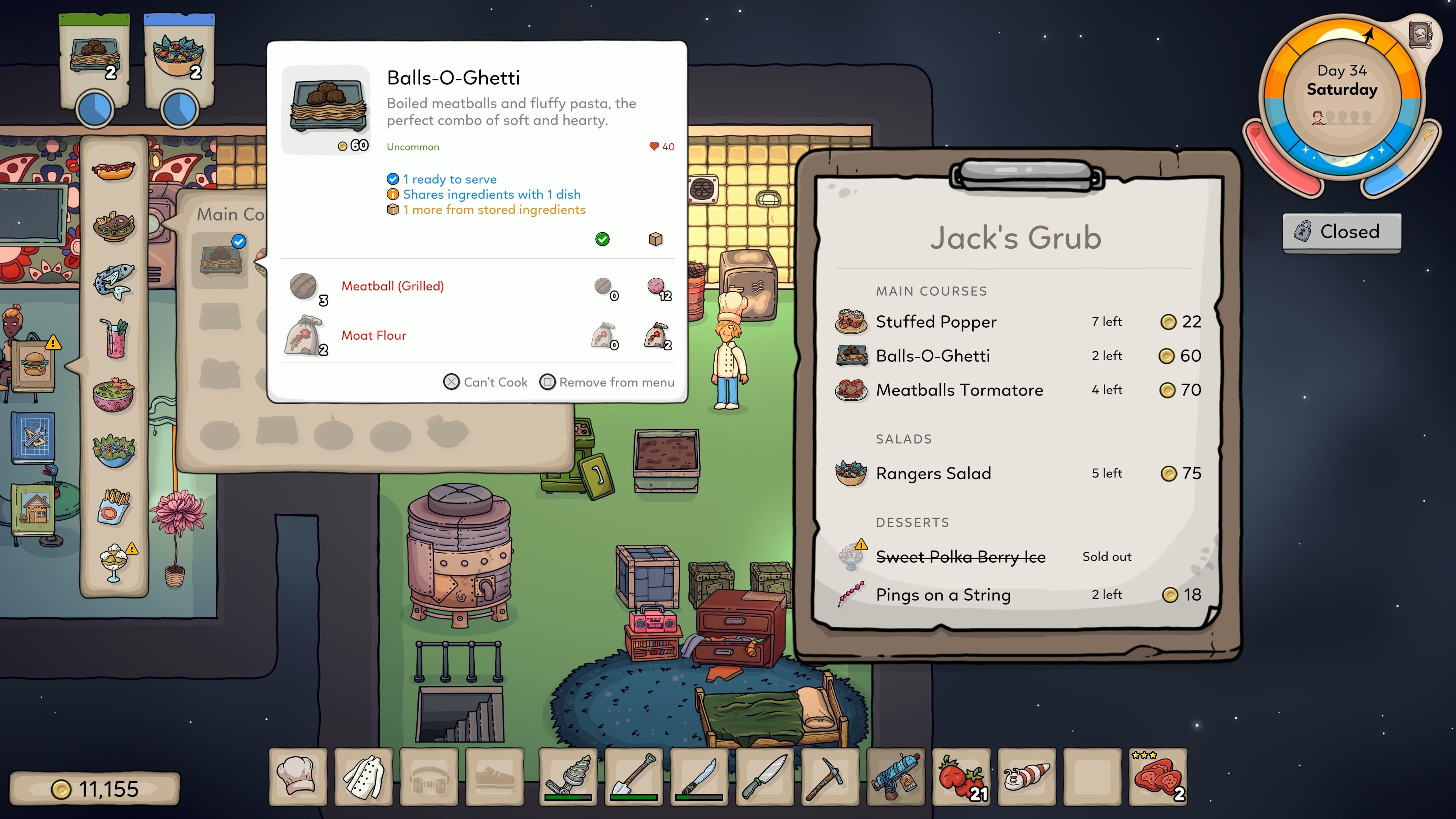 #5. Space Chef (PlayStation) Av: Kwalee Ltd