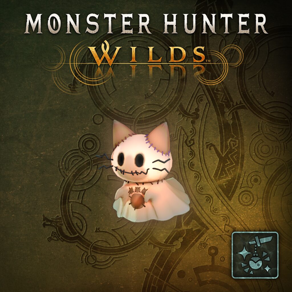 Monster Hunter Wilds - Pendant: Orange Poltercat