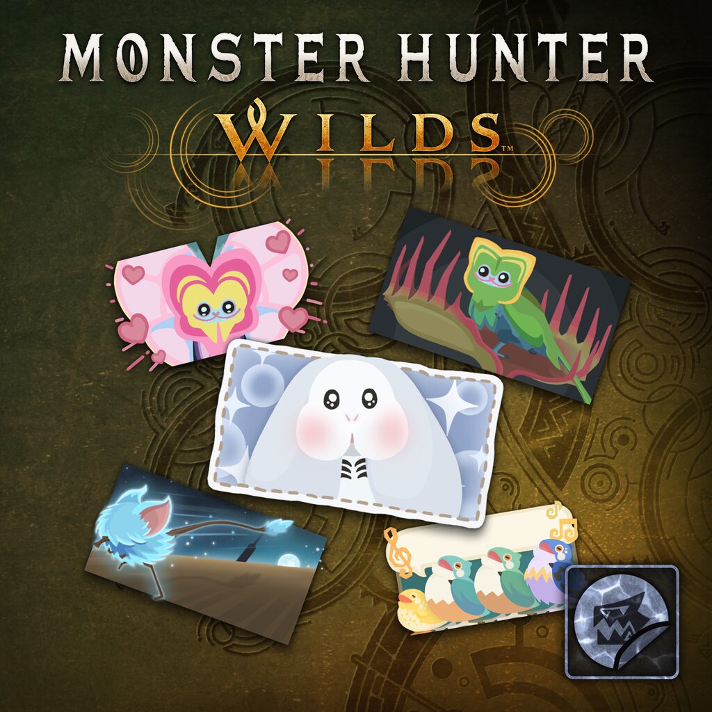 Monster Hunter Wilds - Sticker Set: Endearing Endemic Life