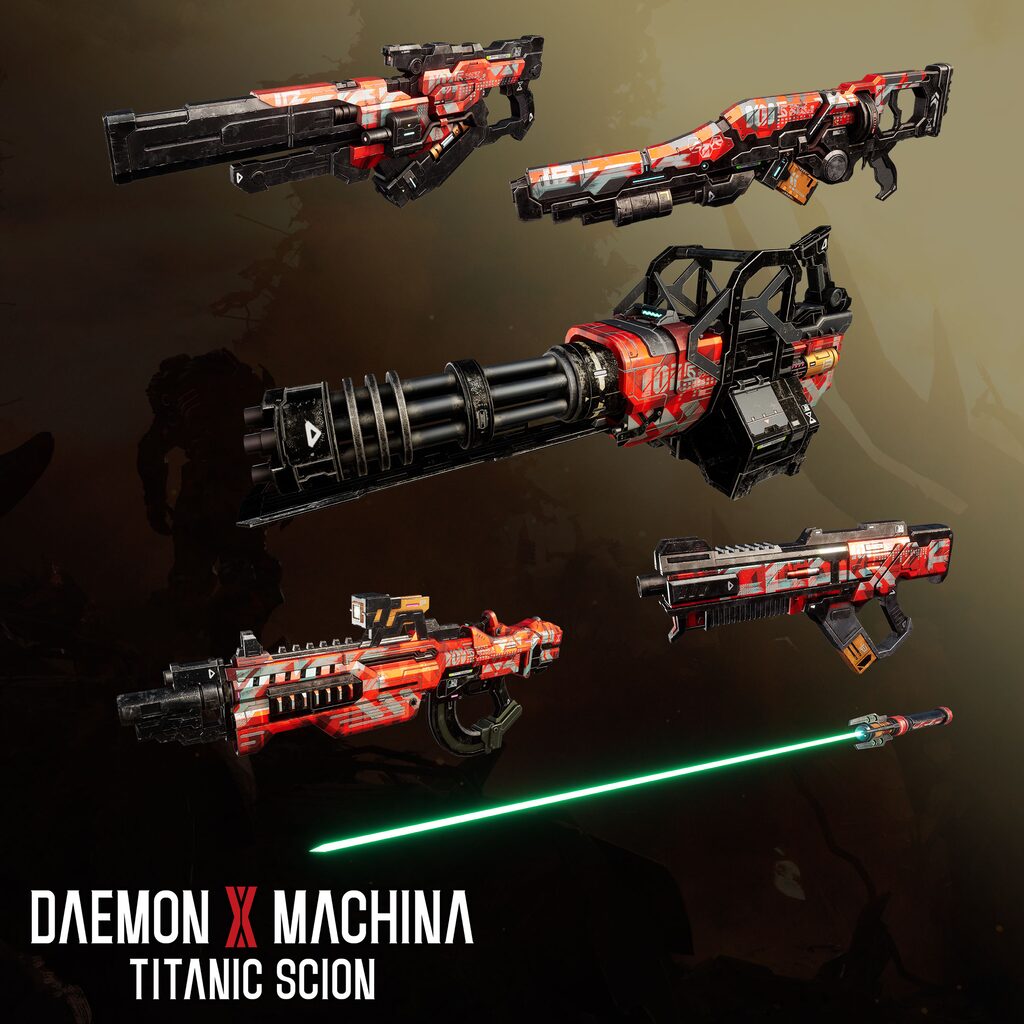 Daemon X Machina: Titanic Scion - Special SFX Weapon Set