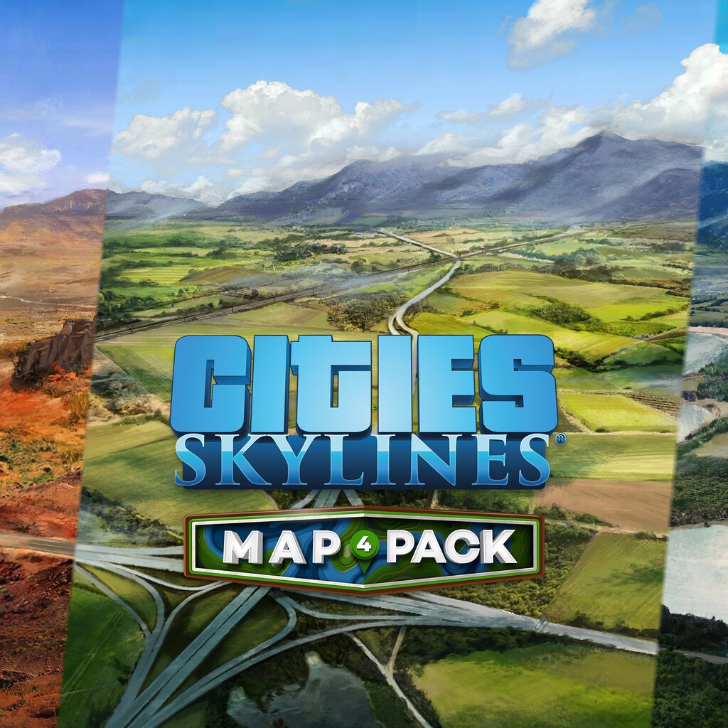 Cities: Skylines - Content Creator Pack: Map Pack 4