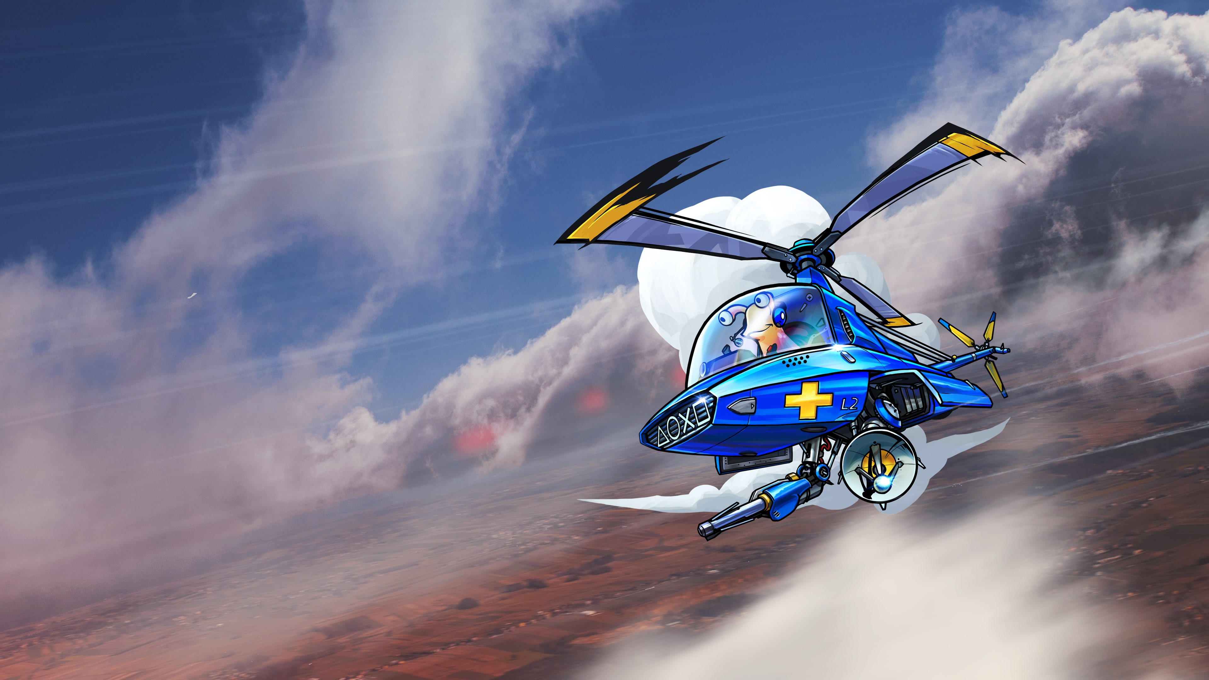 War Thunder - Retrofuture Helicopter Snail Bundle (英文, 日文)