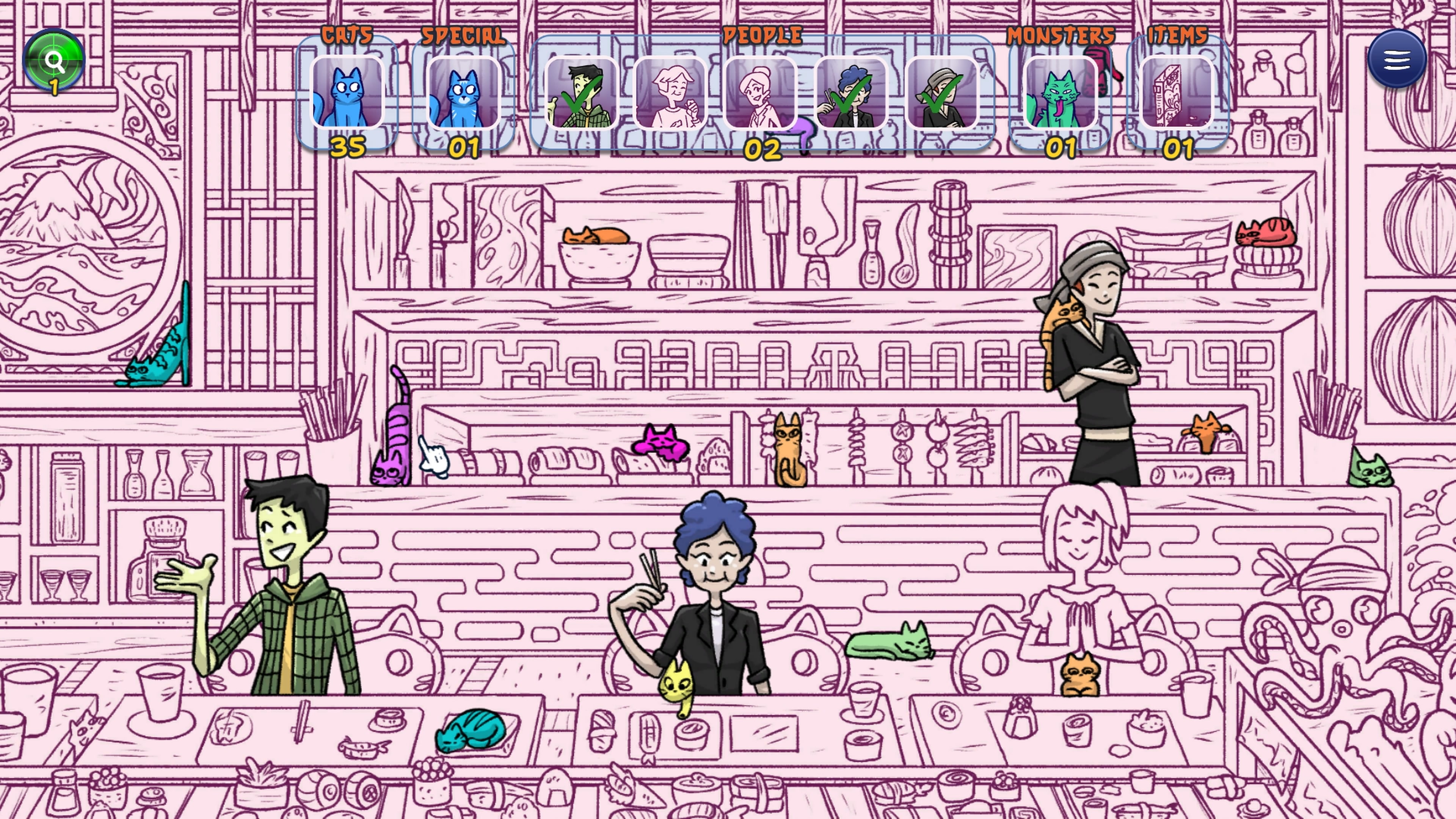 #3. Hidden Cats in Tokyo (PlayStation) By: SILESIA GAMES SP. Z O.O.