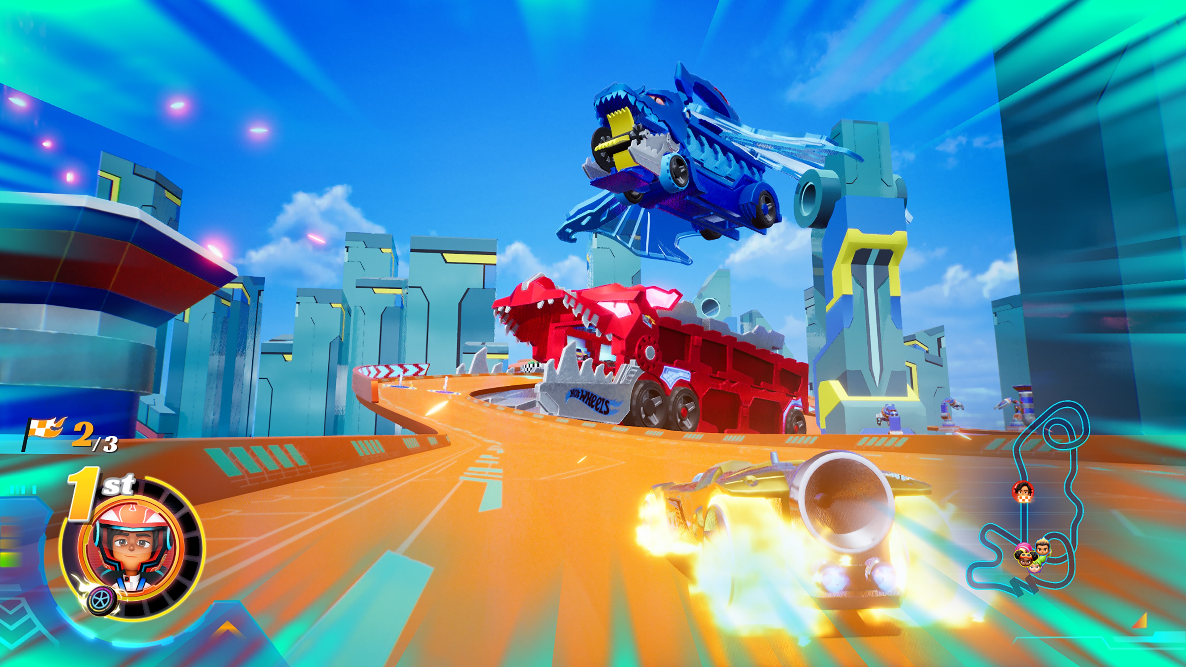 #4. Hot Wheels Let's Race™: Ultimate Speed - Deluxe Edition (PlayStation) بواسطة: GAMEMILL ENTERTAINMENT