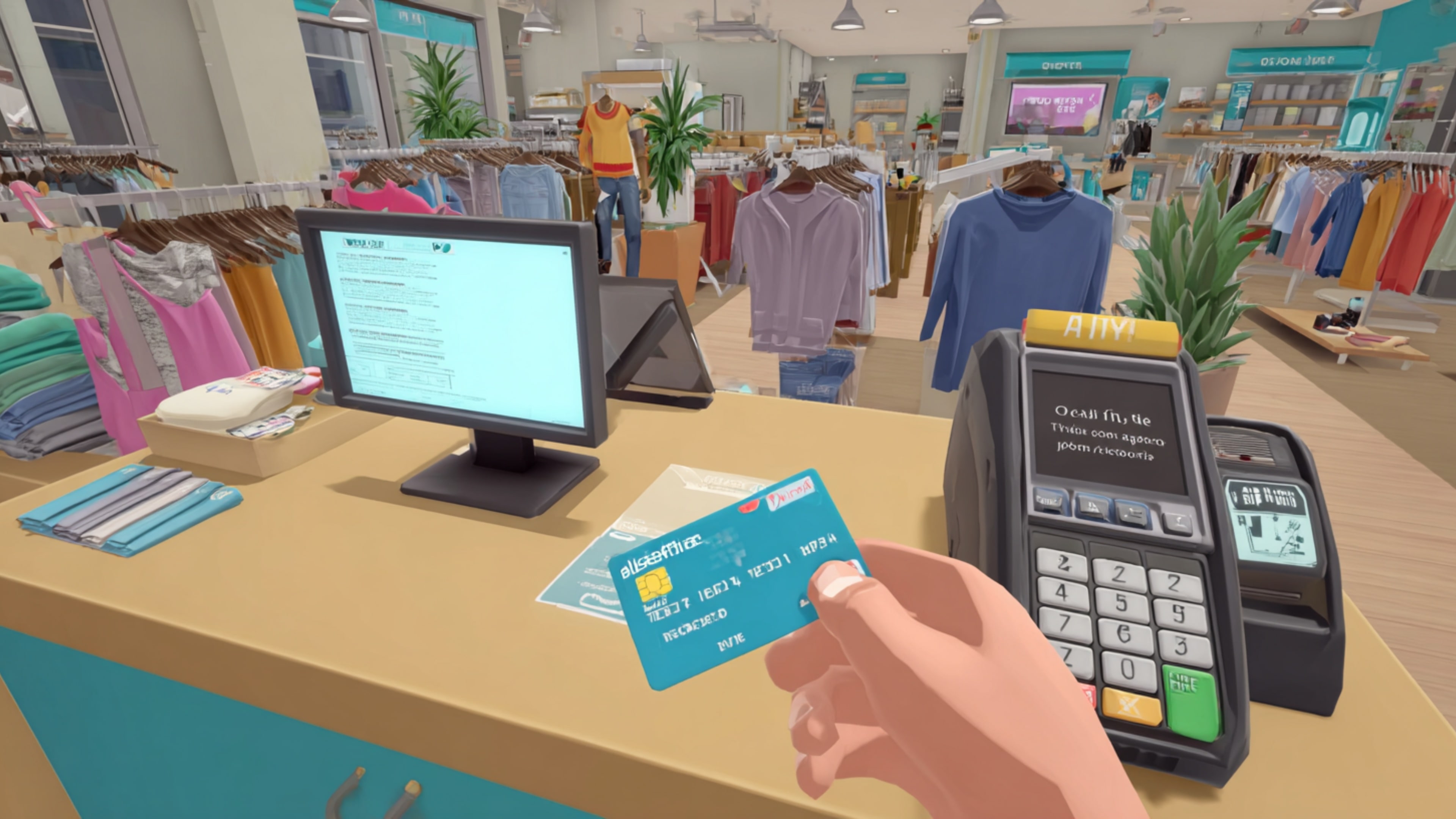 #3. Clothing Store Simulator 3D (PlayStation) 由: "Oriplay" S.R.L.