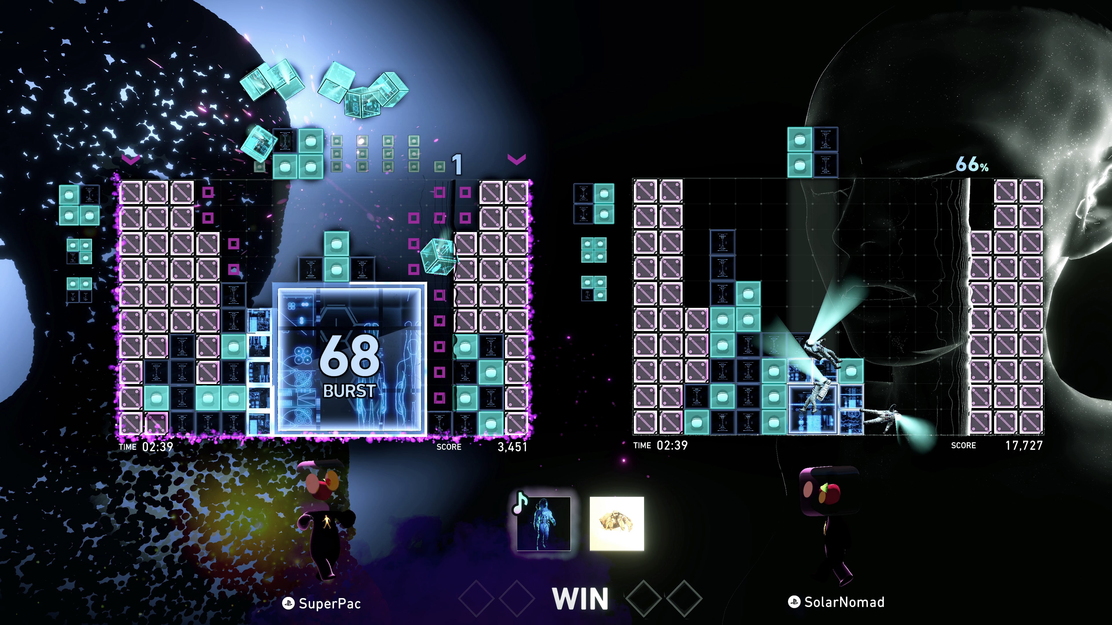 #9. Lumines Arise Digital Deluxe Edition (PlayStation) بواسطة: Enhance Games
