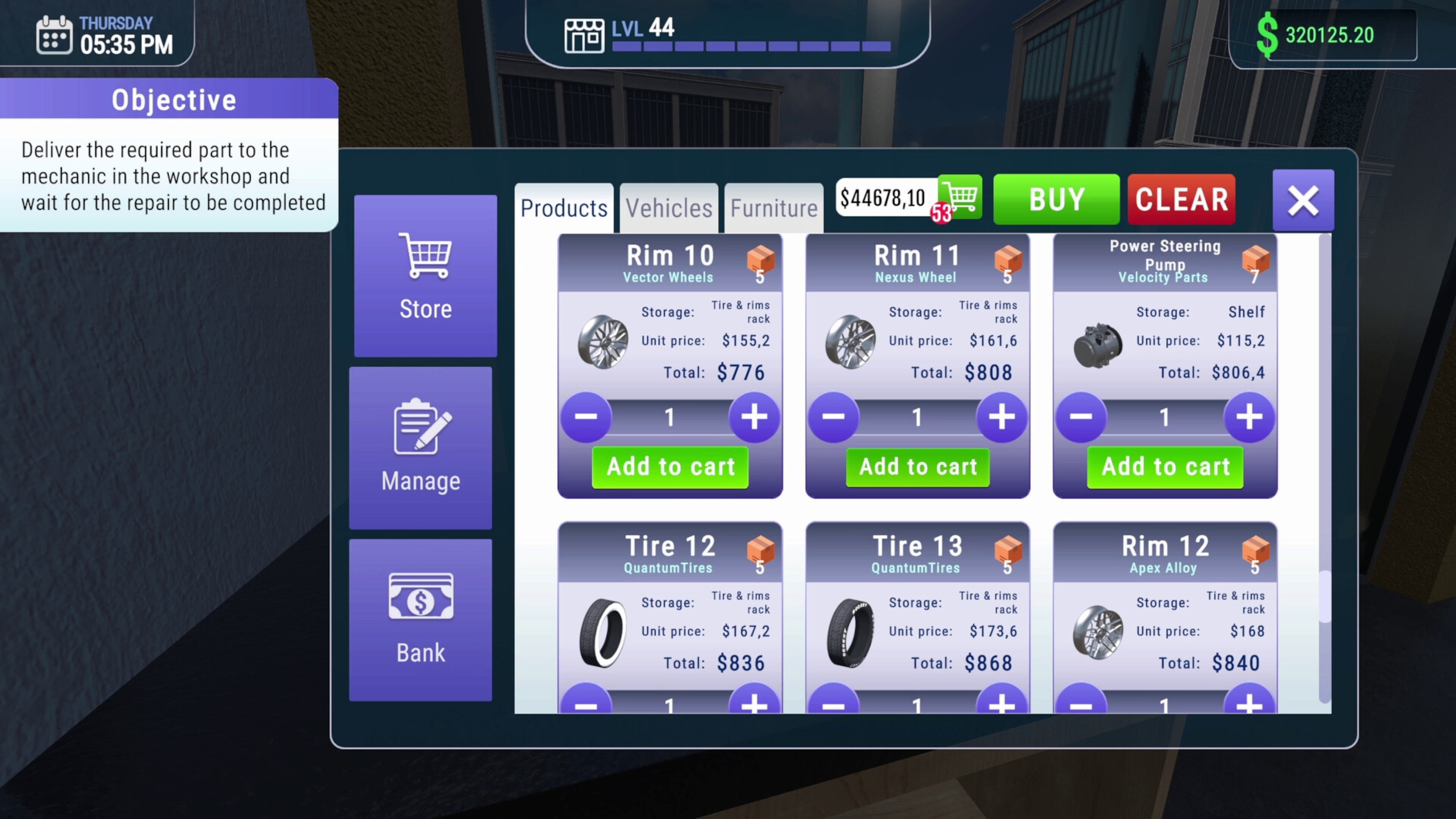 #3. Car Mechanic Shop Simulator (PlayStation) By: PlayWay plc