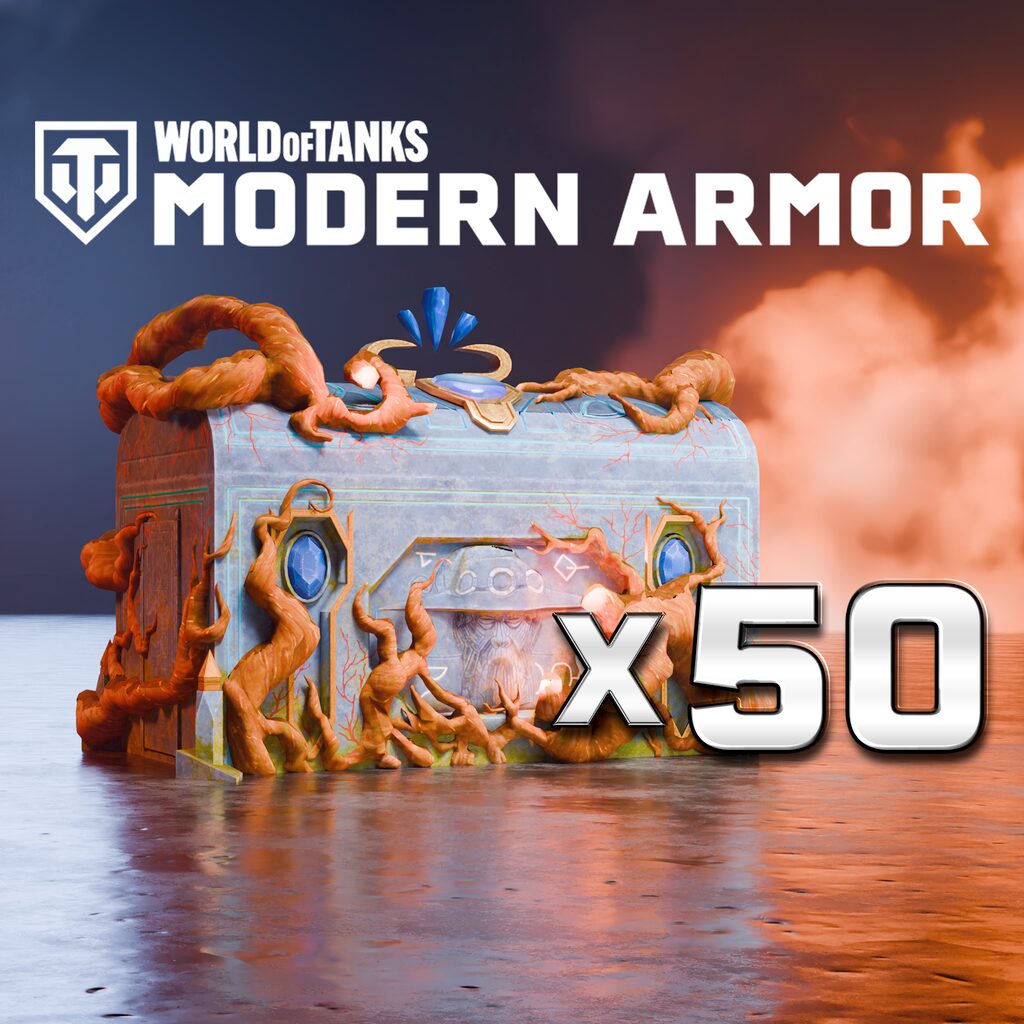 World of Tanks Modern Armor - 50 Dark Realm War Chests