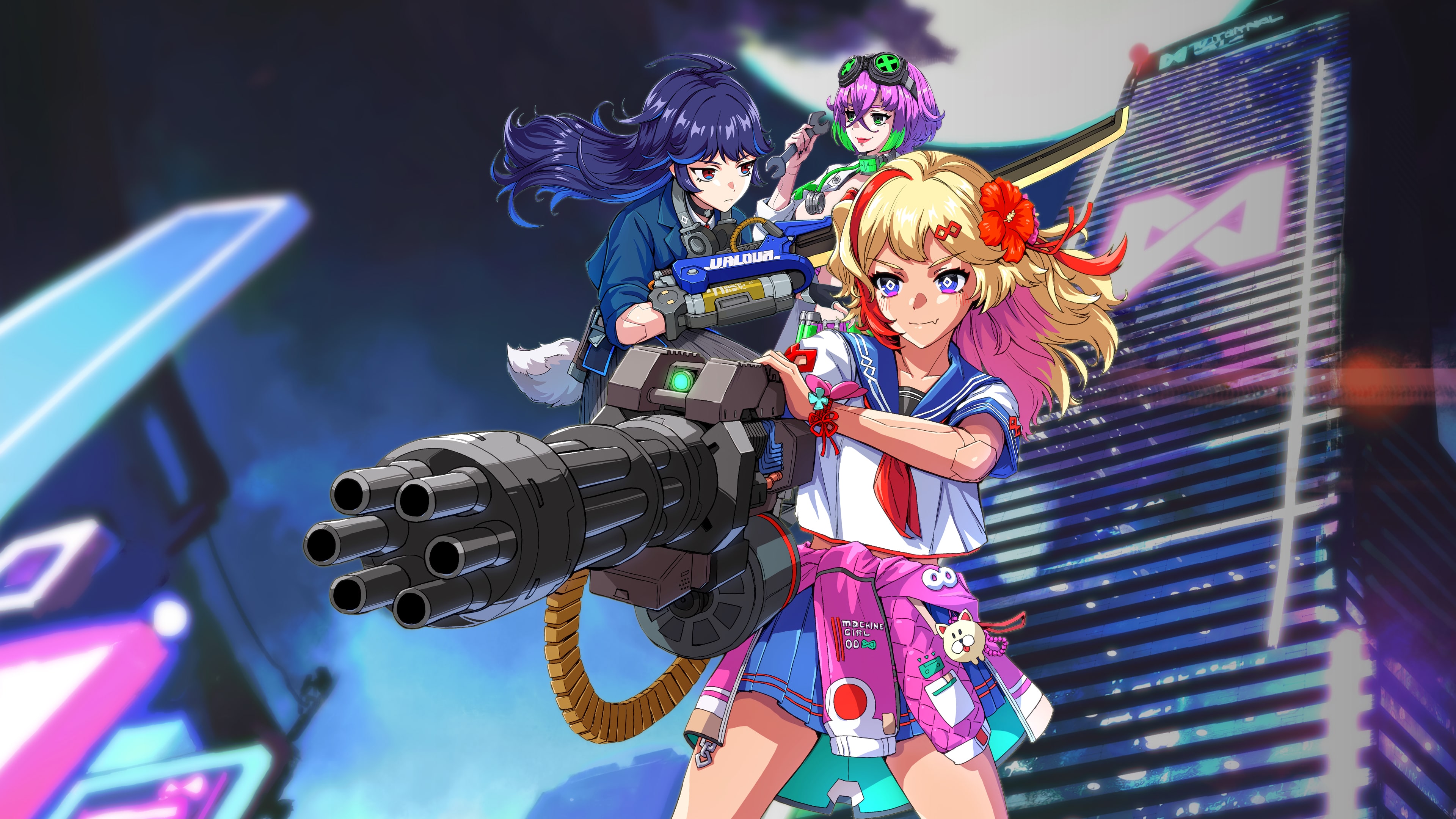 FULL METAL SCHOOLGIRL (Simplified Chinese, English, Korean, Japanese, Traditional Chinese)