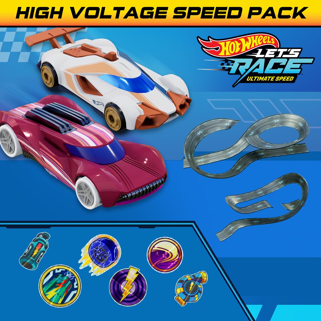 Hot Wheels Let's Race™: Ultimate Speed - High Voltage Speed Pack