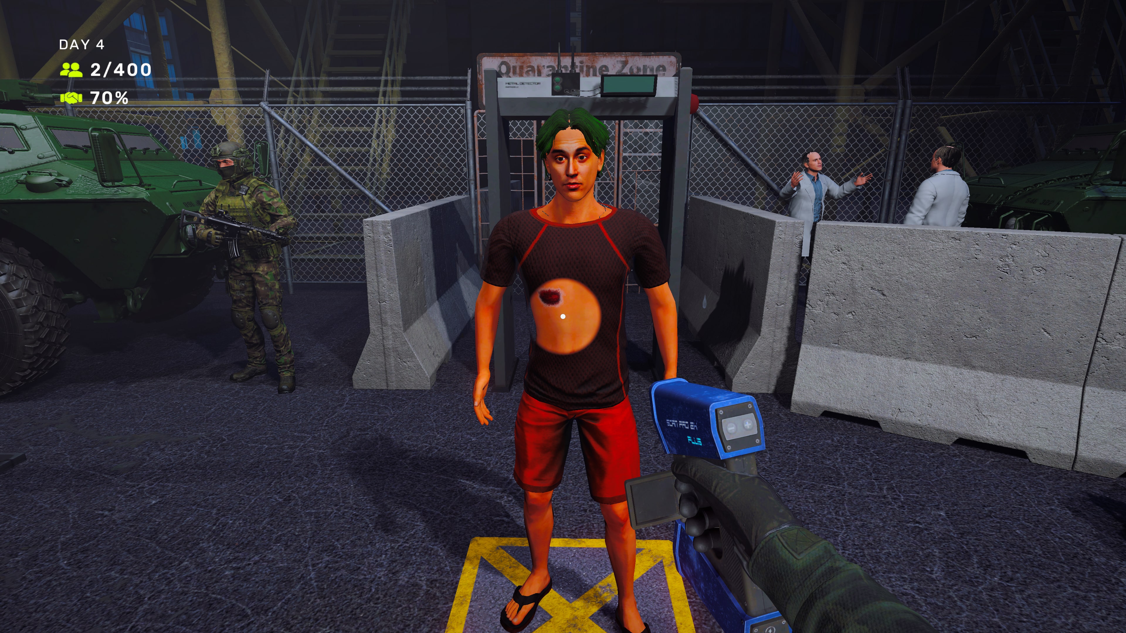 #1. Quarantine Lockdown Simulator: Zombie Border (PlayStation) Bởi: Jay Marksman trading as GamesMM Studios