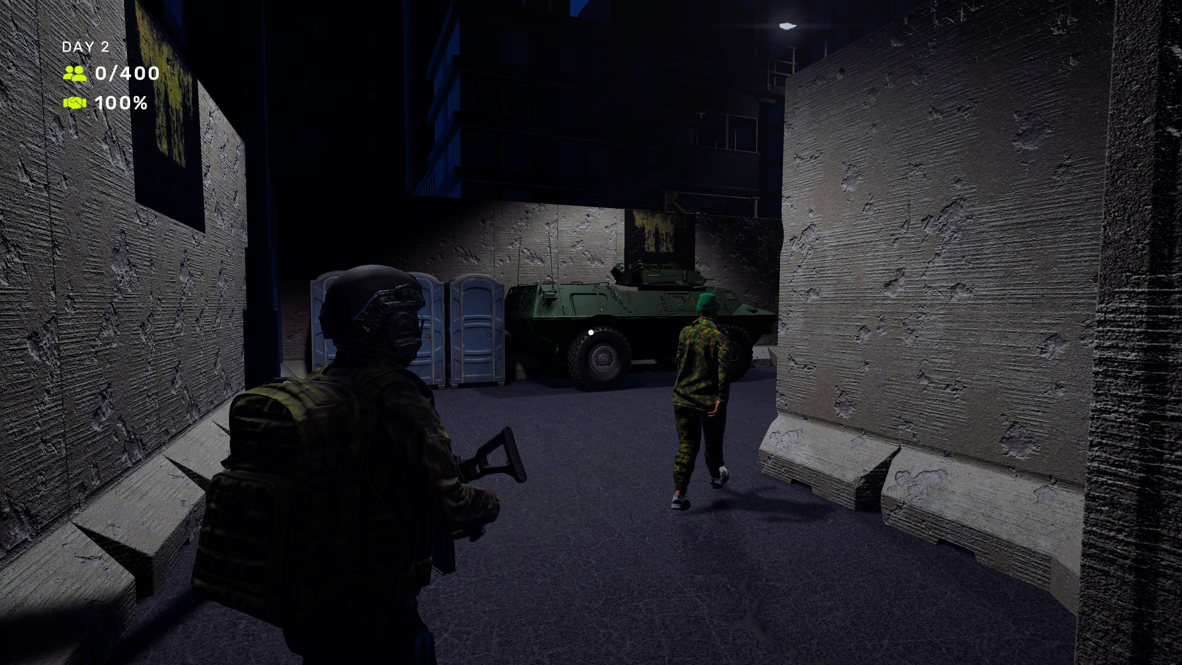#8. Quarantine Lockdown Simulator: Zombie Border (PlayStation) Bởi: Jay Marksman trading as GamesMM Studios