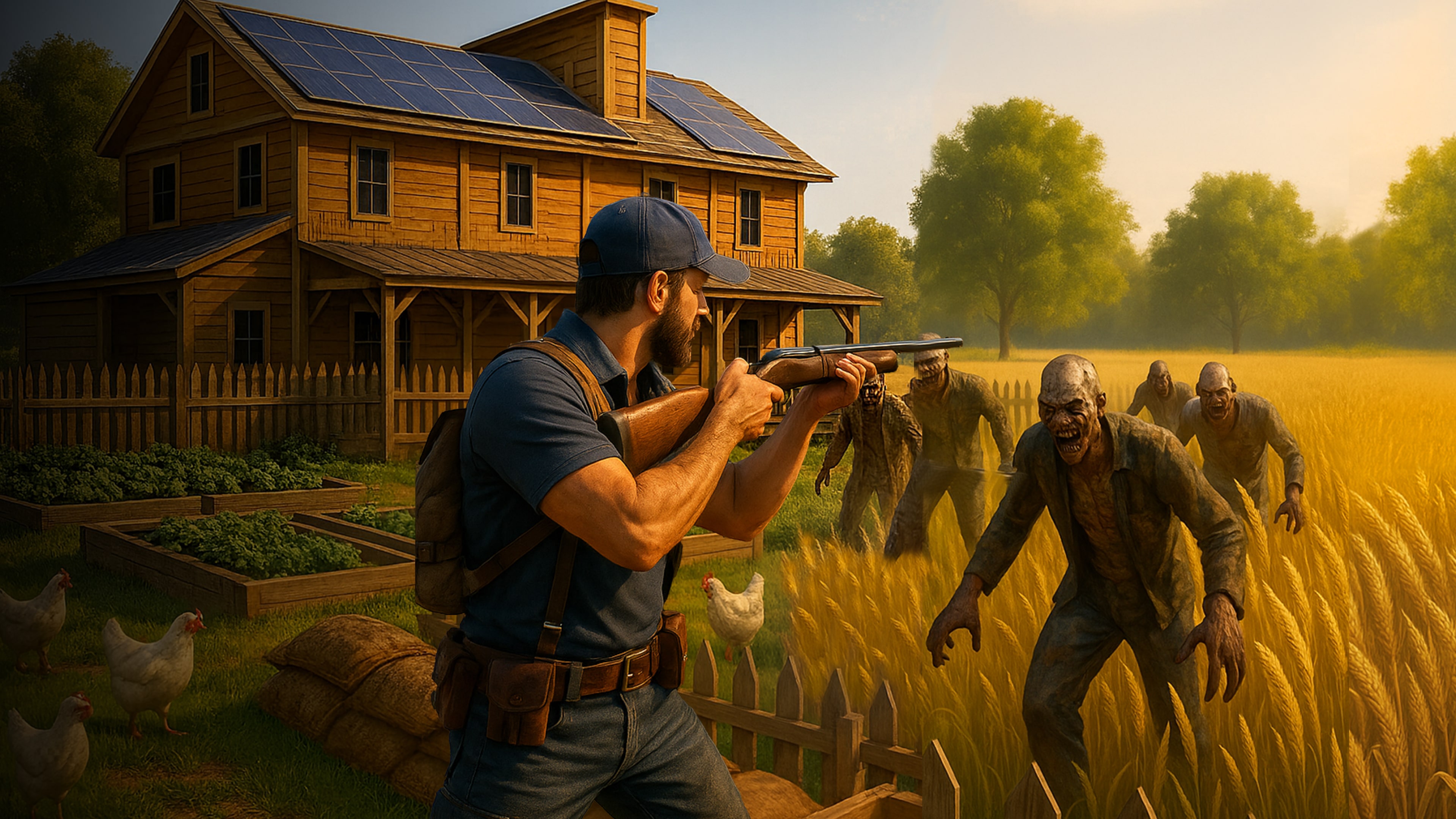 Zombie Survival - House Graveyard