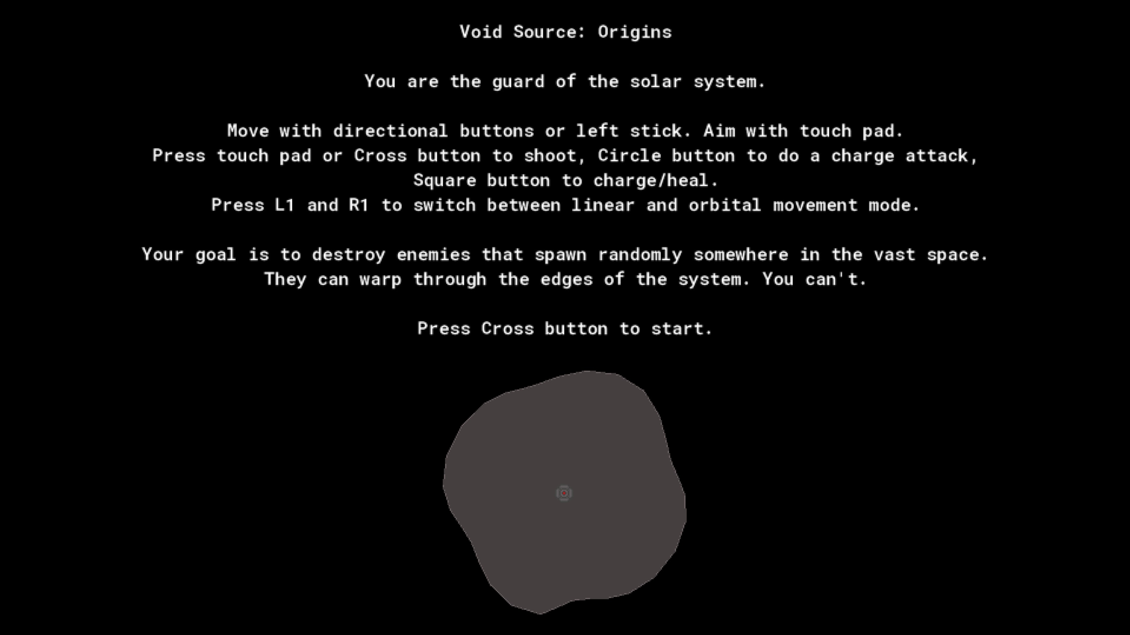 #1. Void Source Origins (PlayStation) By: Xitilon