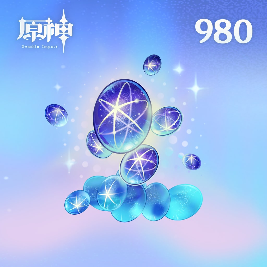《原神》·980枚「事象凝核」 (中日英韓文版)