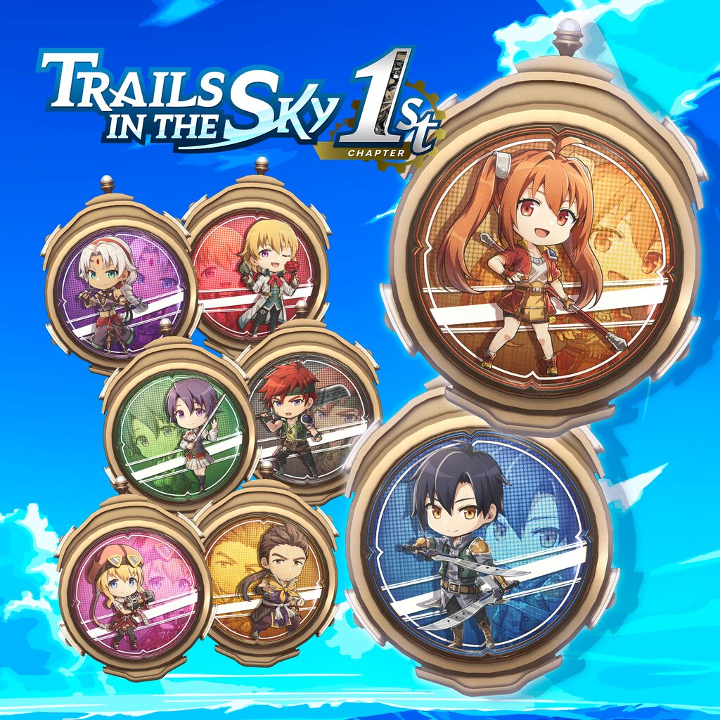 Trails in the Sky 1st Chapter - Chibi Orbment Cover Set