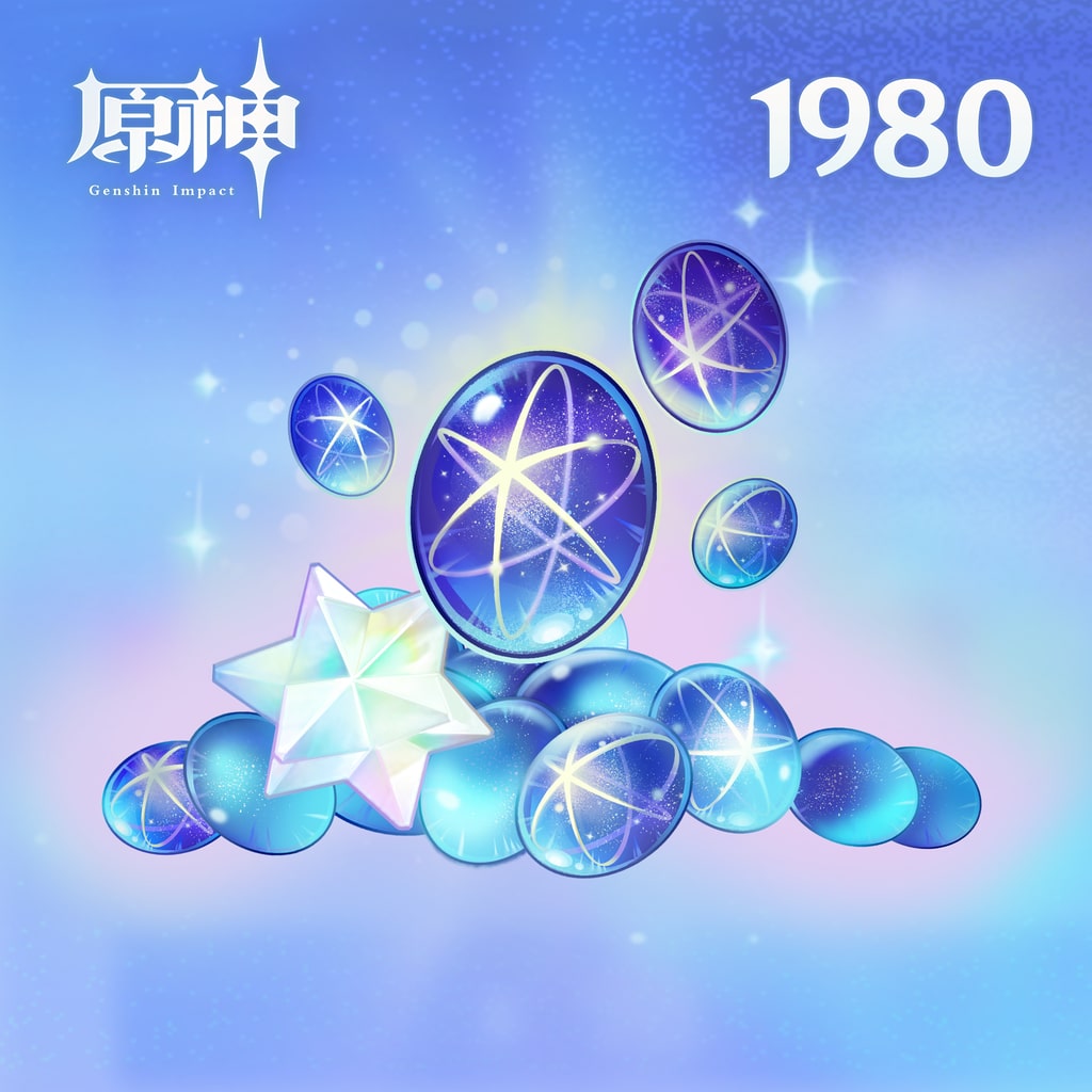 《原神》·1980枚「事象凝核」 (中日英韓文版)