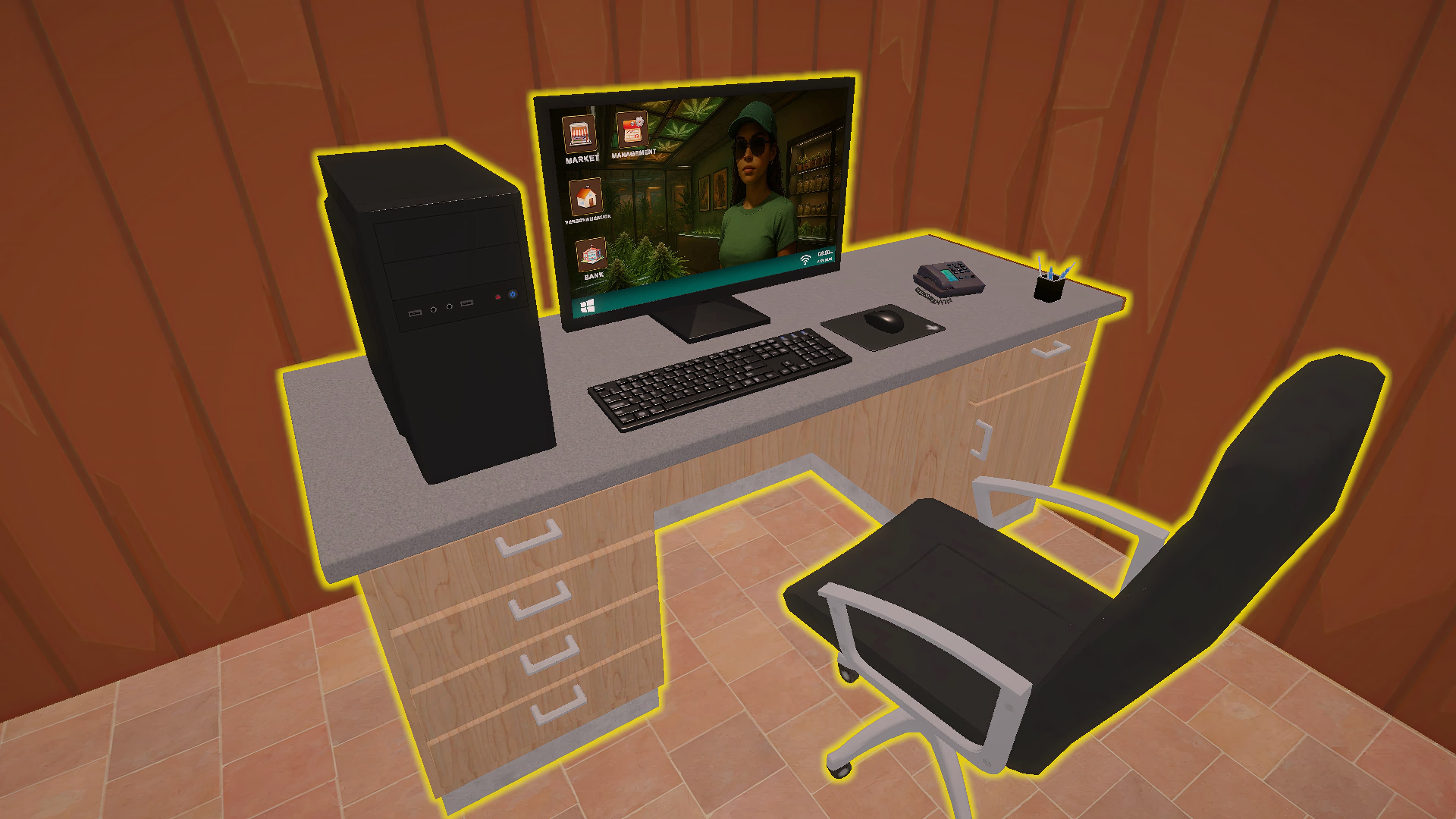 #3. Cannabis Shop Simulator (PlayStation) بواسطة: Violarte sp. z o. o.