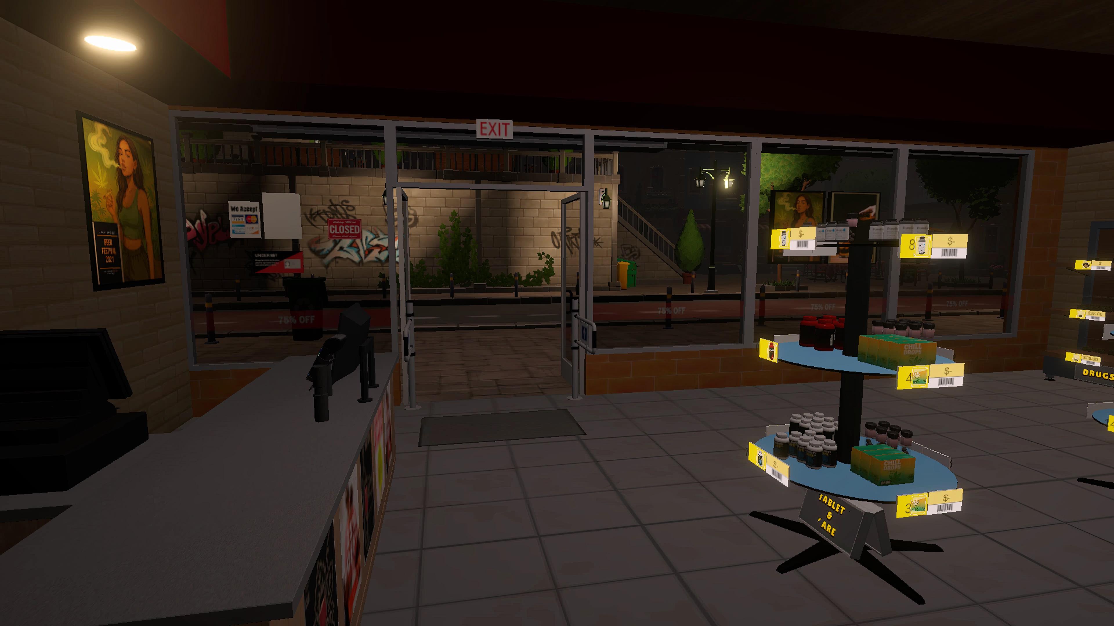 #1. Cannabis Shop Simulator (PlayStation) بواسطة: Violarte sp. z o. o.