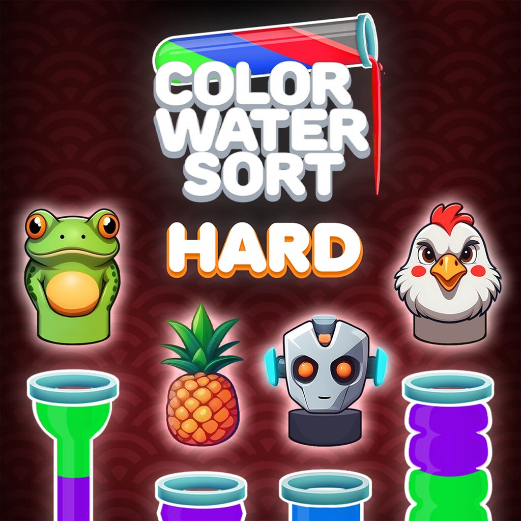 Color Water Sort: Hard DLC