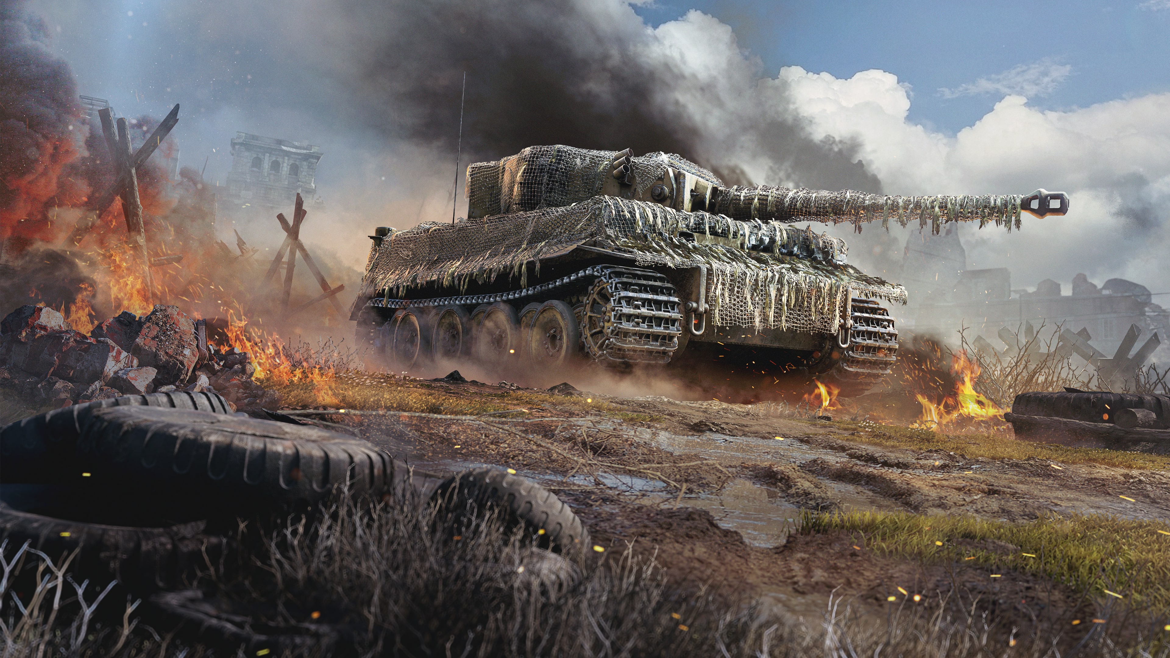 Enlisted - Tiger H1 West Camo Squad
