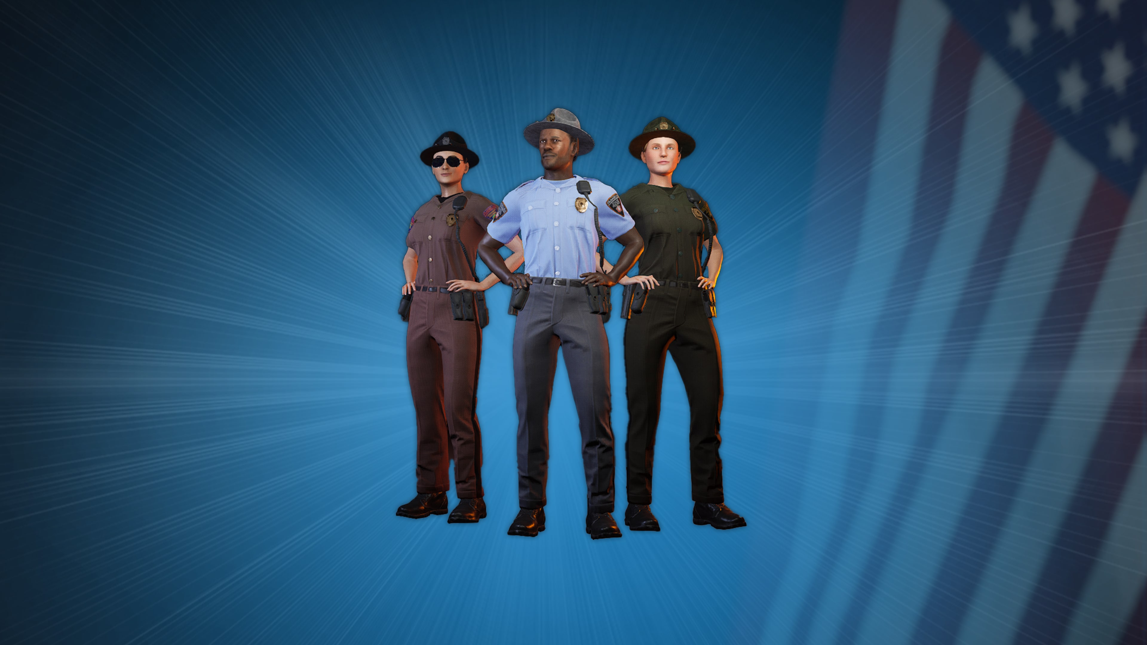Police Simulator: Patrol Officers: South Atlantic Police Uniform Pack (English/Chinese/Korean/Japanese Ver.)