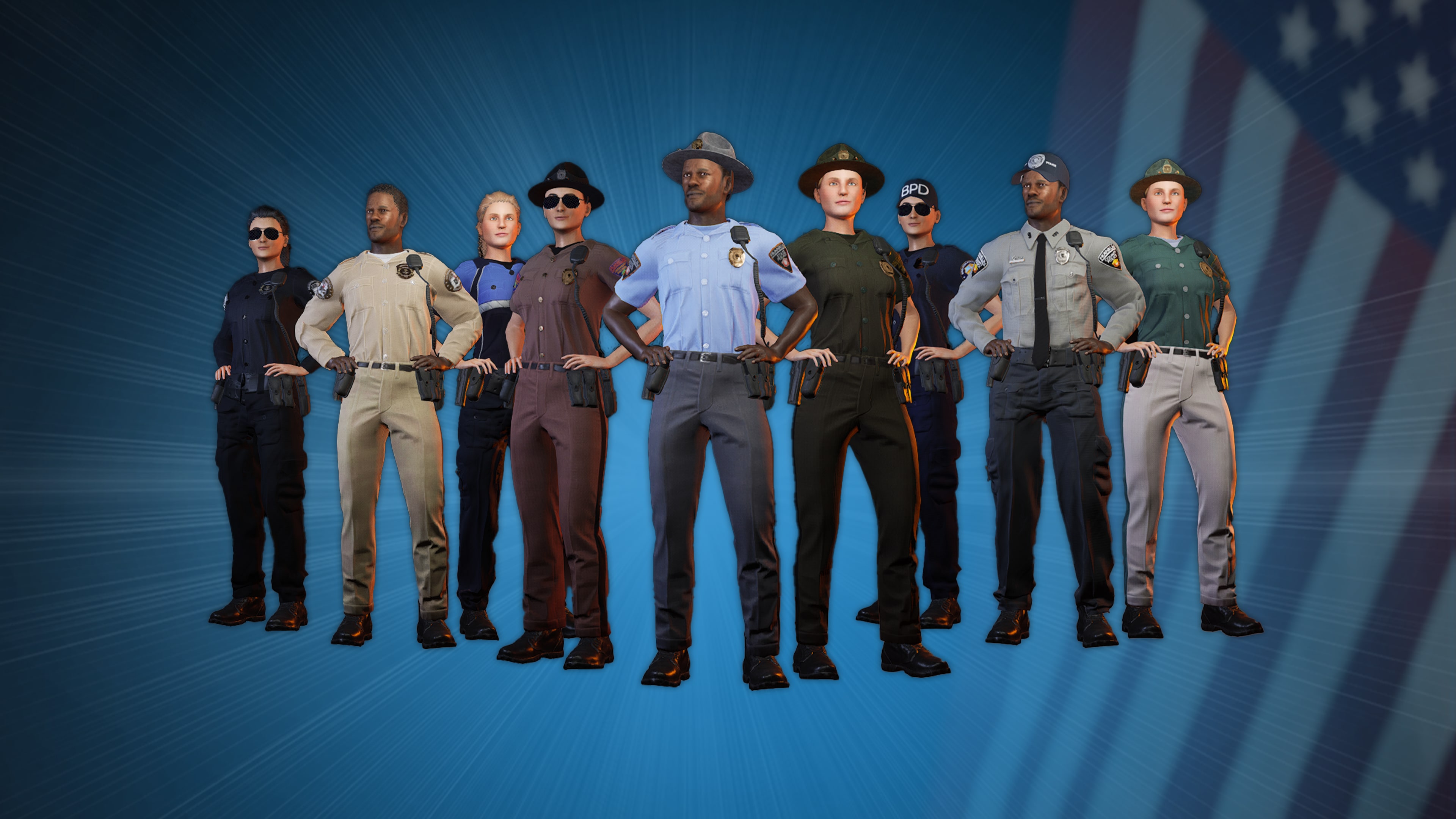 Police Simulator: Patrol Officers: State Uniform Bundle (English/Chinese/Korean/Japanese Ver.)