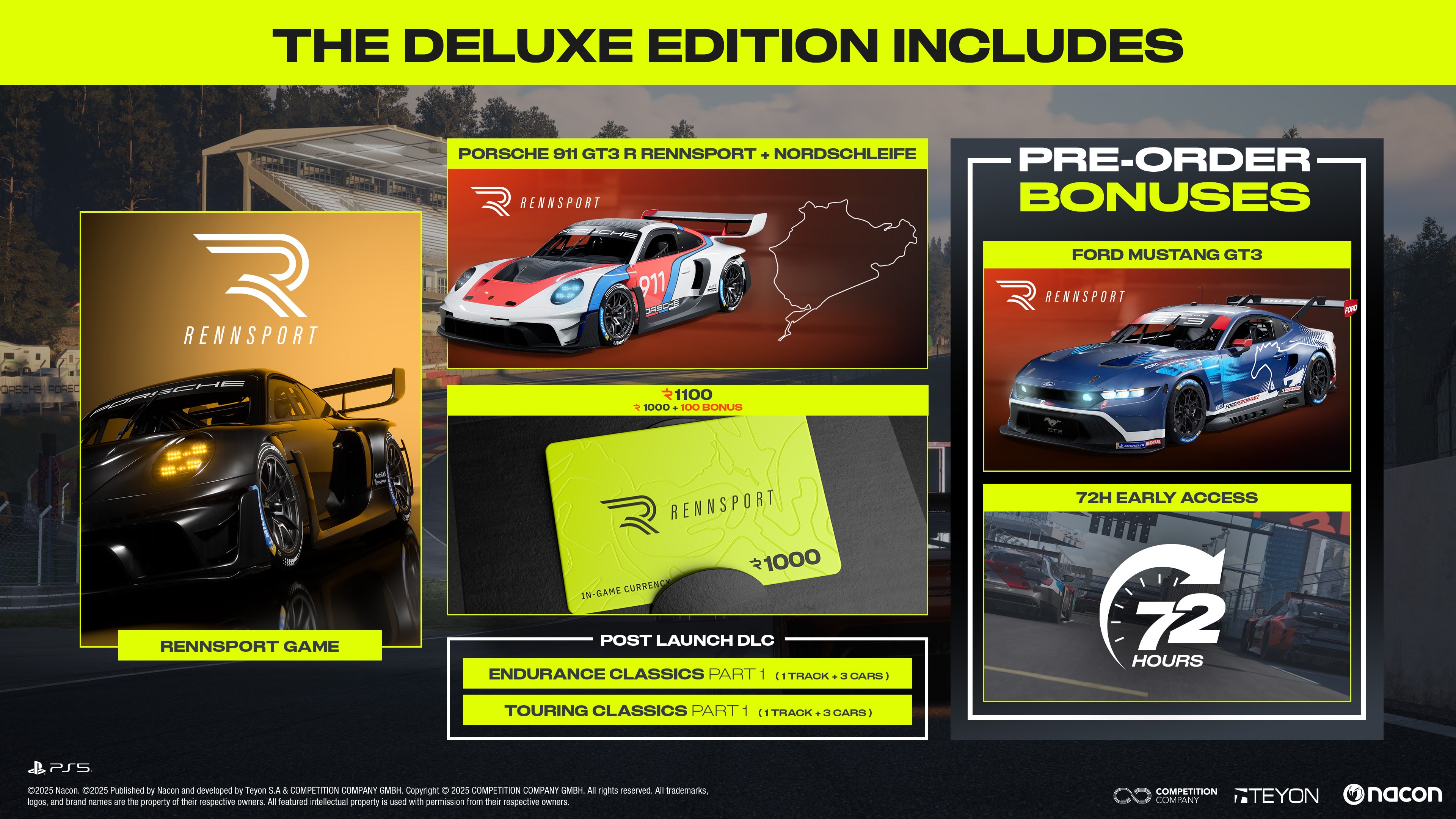 #1. RENNSPORT - Deluxe Edition (PlayStation) By: NACON SA