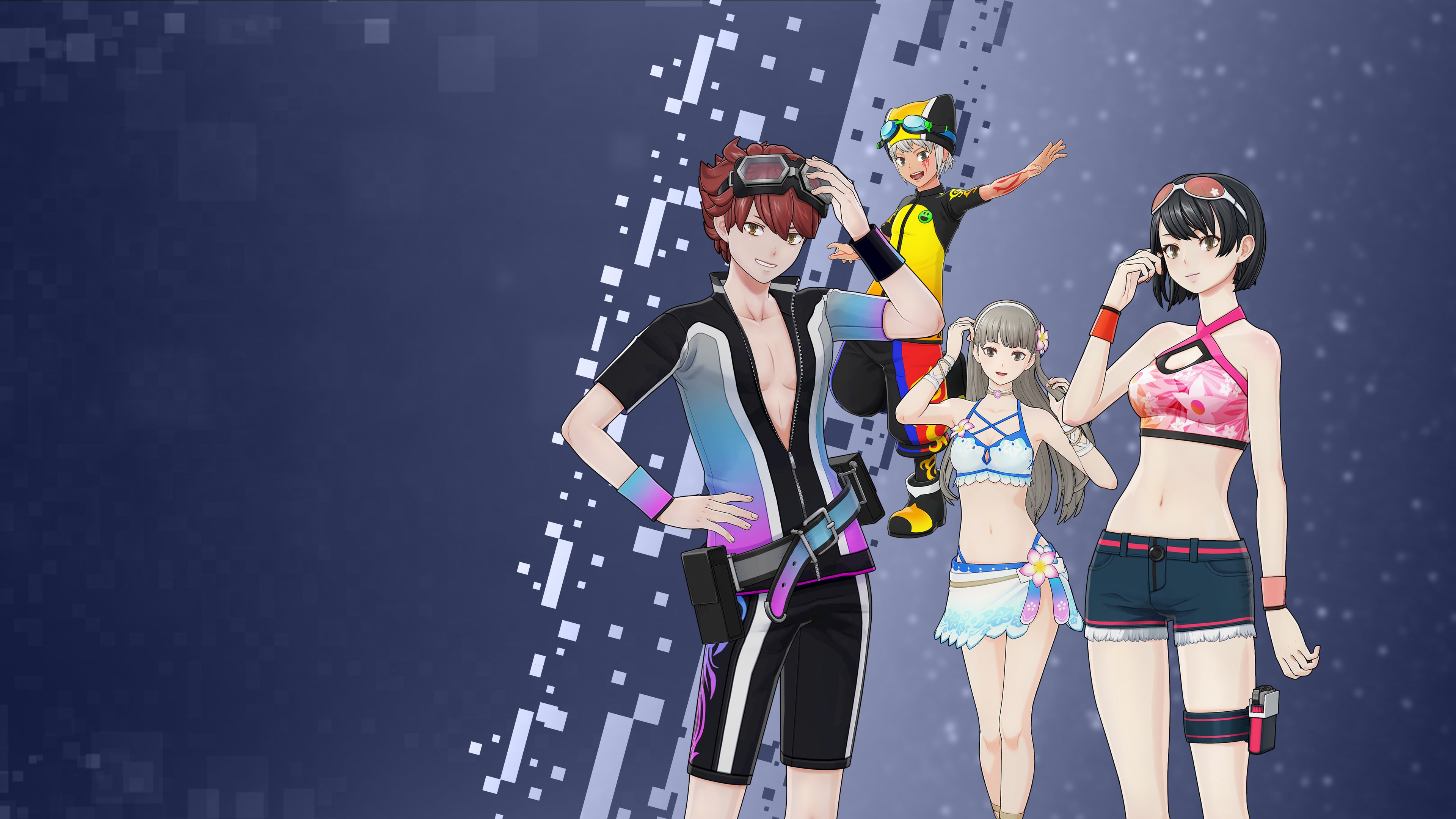 Digimon Story Time Stranger Costume Swimwear Set