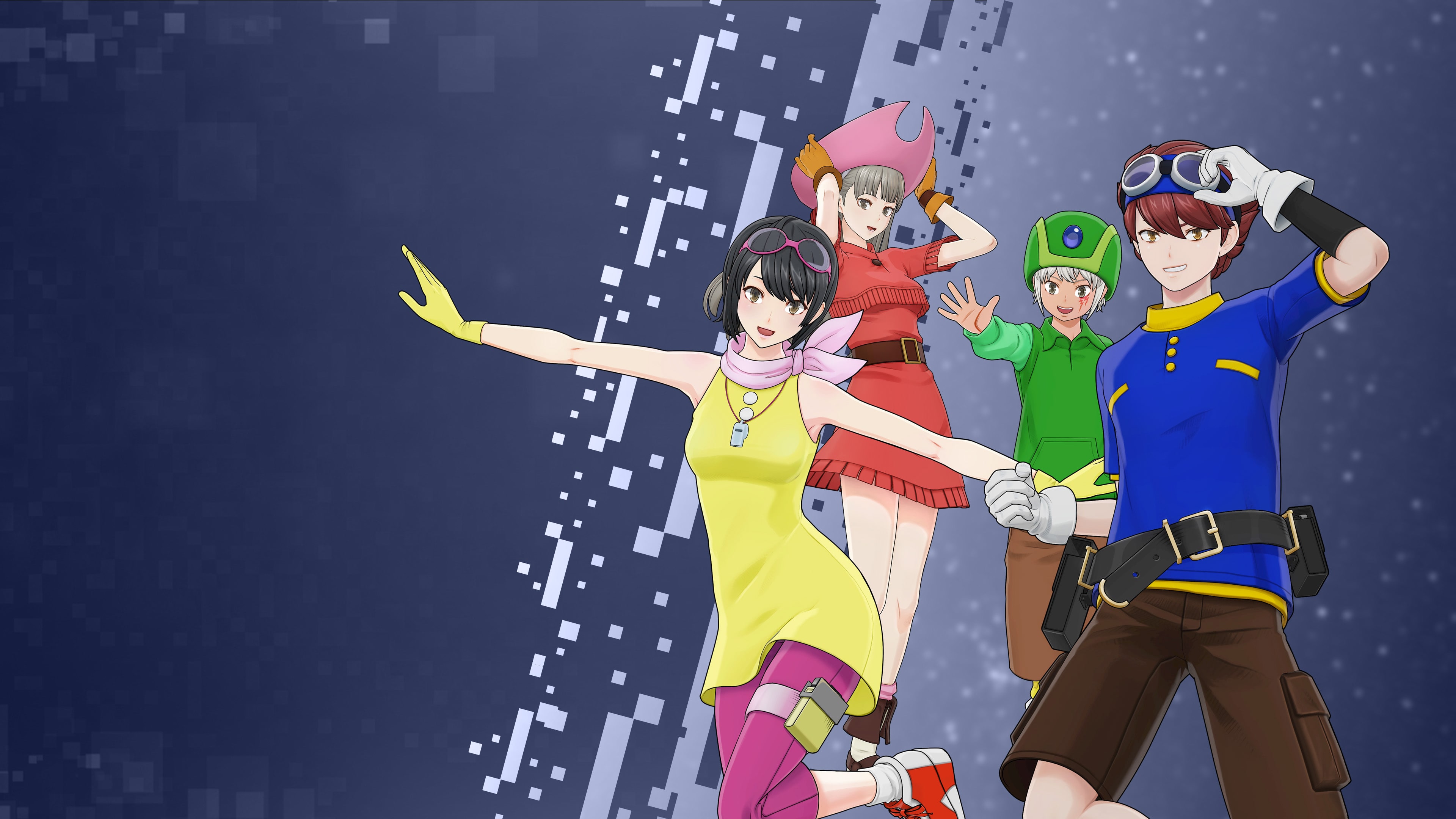 Digimon Story Time Stranger Costume Chosen Children Set