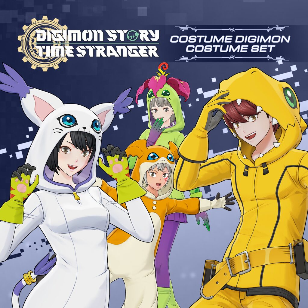 Digimon Story Time Stranger Costume Digimon Costume Set