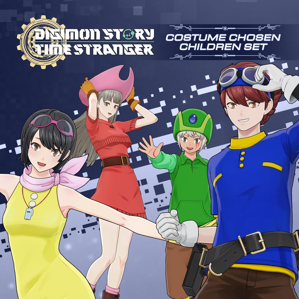 Digimon Story Time Stranger Costume Chosen Children Set