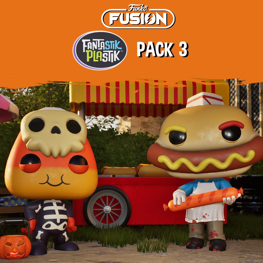 Funko Fusion - Fantastik Plastik Pack 3 - Frank Von Veiner and Cutey Corn